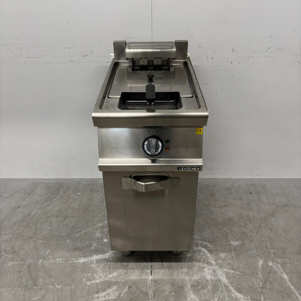 Stainless steel Gico Fryer 12 liters 400V Horeca