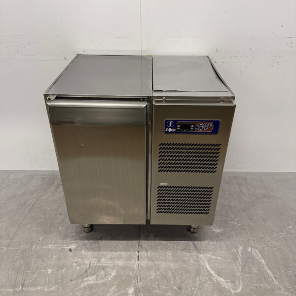 Stainless steel Silko Refrigerated Workbench 1 Door 76 cm 230V Horeca