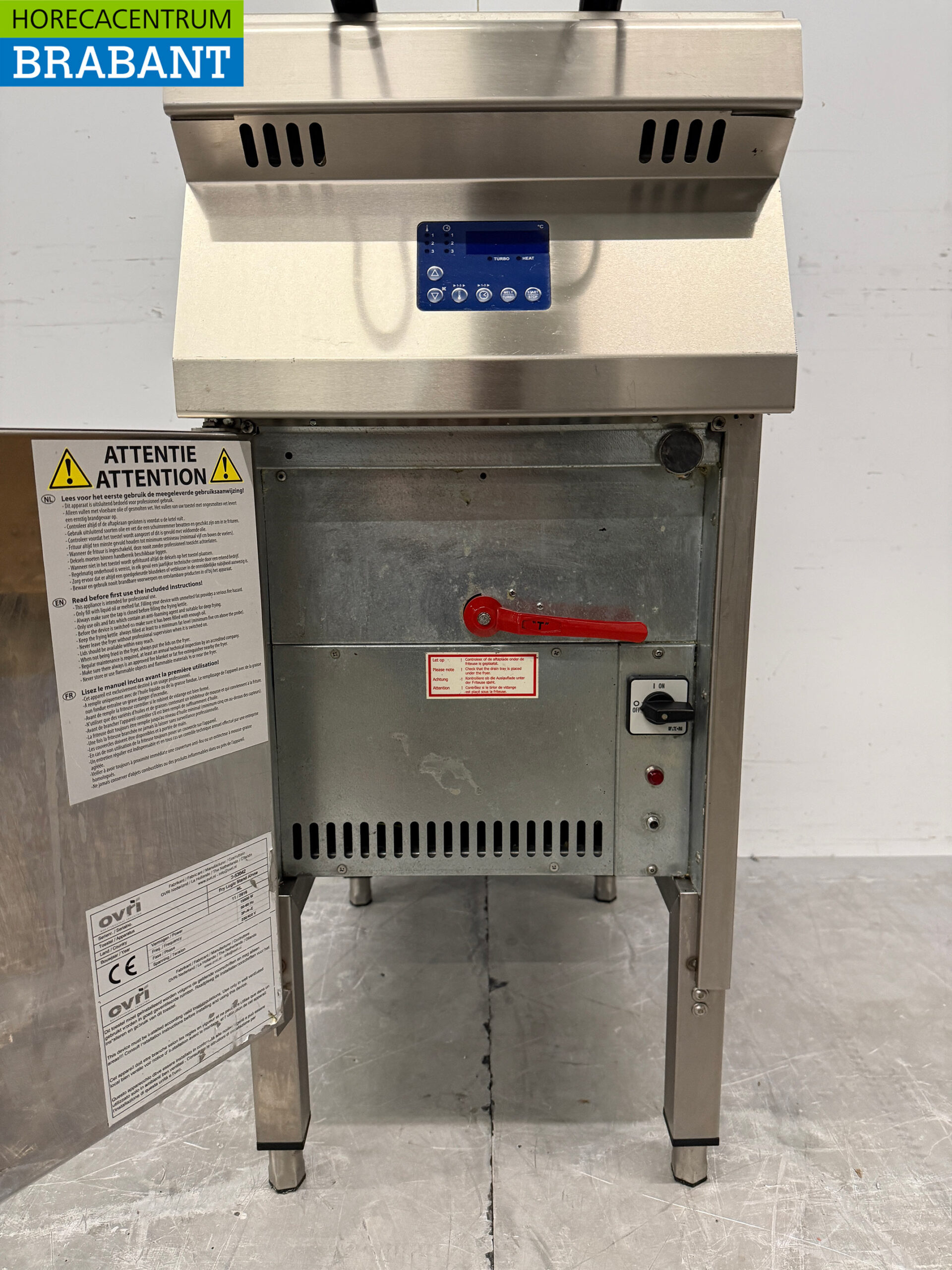 Stainless steel Ovri Fry Logic Fryer 22 liters 400V Horeca - Image 6