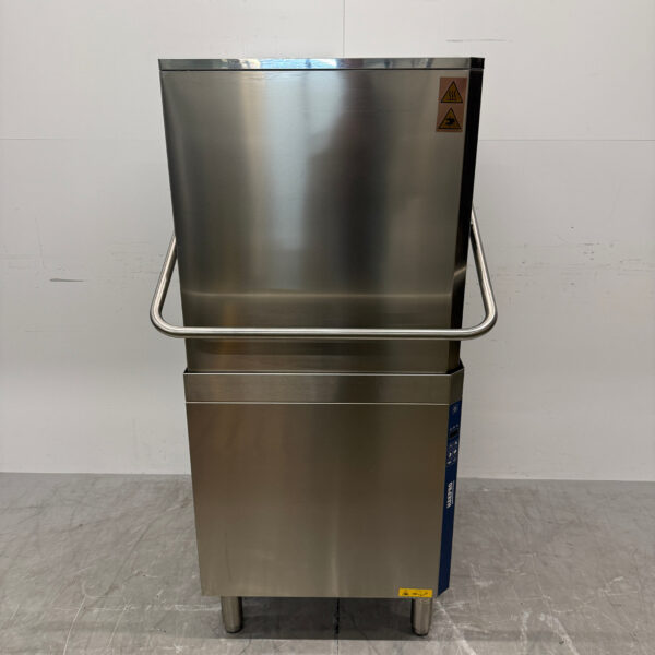 Stainless steel Zanussi HHT8 Sliding dishwasher 400V Catering