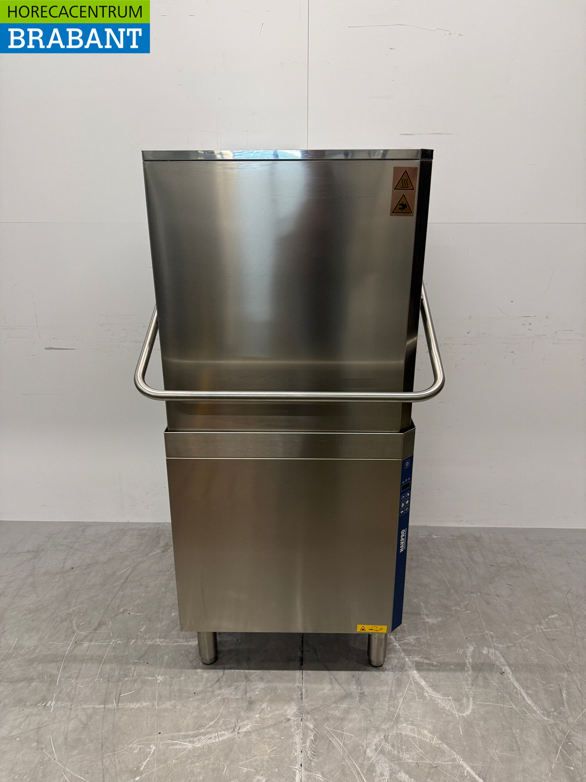 Stainless steel Zanussi HHT8 Sliding dishwasher 400V Catering