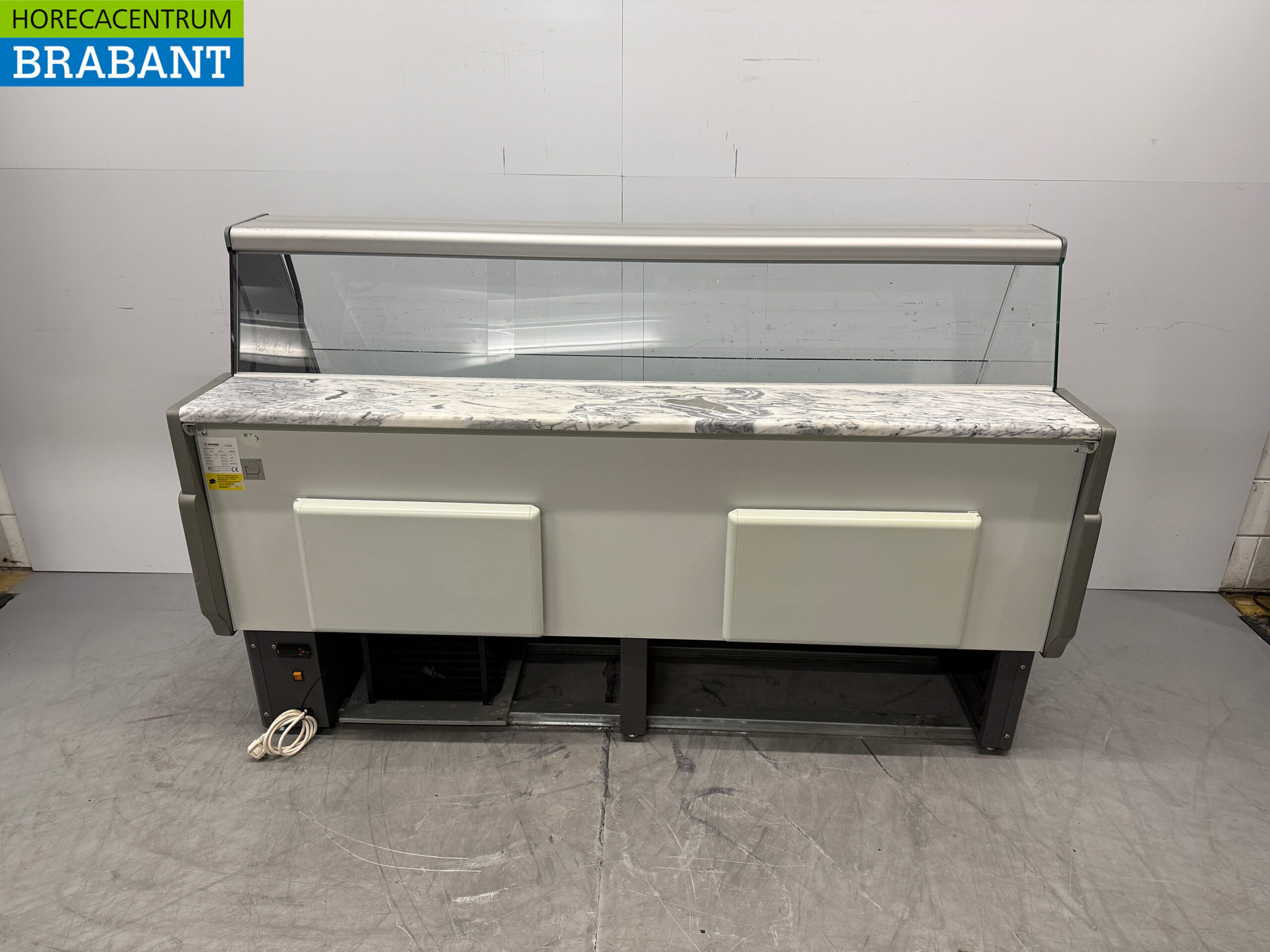 Mafirol Refrigerated Display Case Snack Display Case 200 cm 230V Catering Cafeteria - Image 4