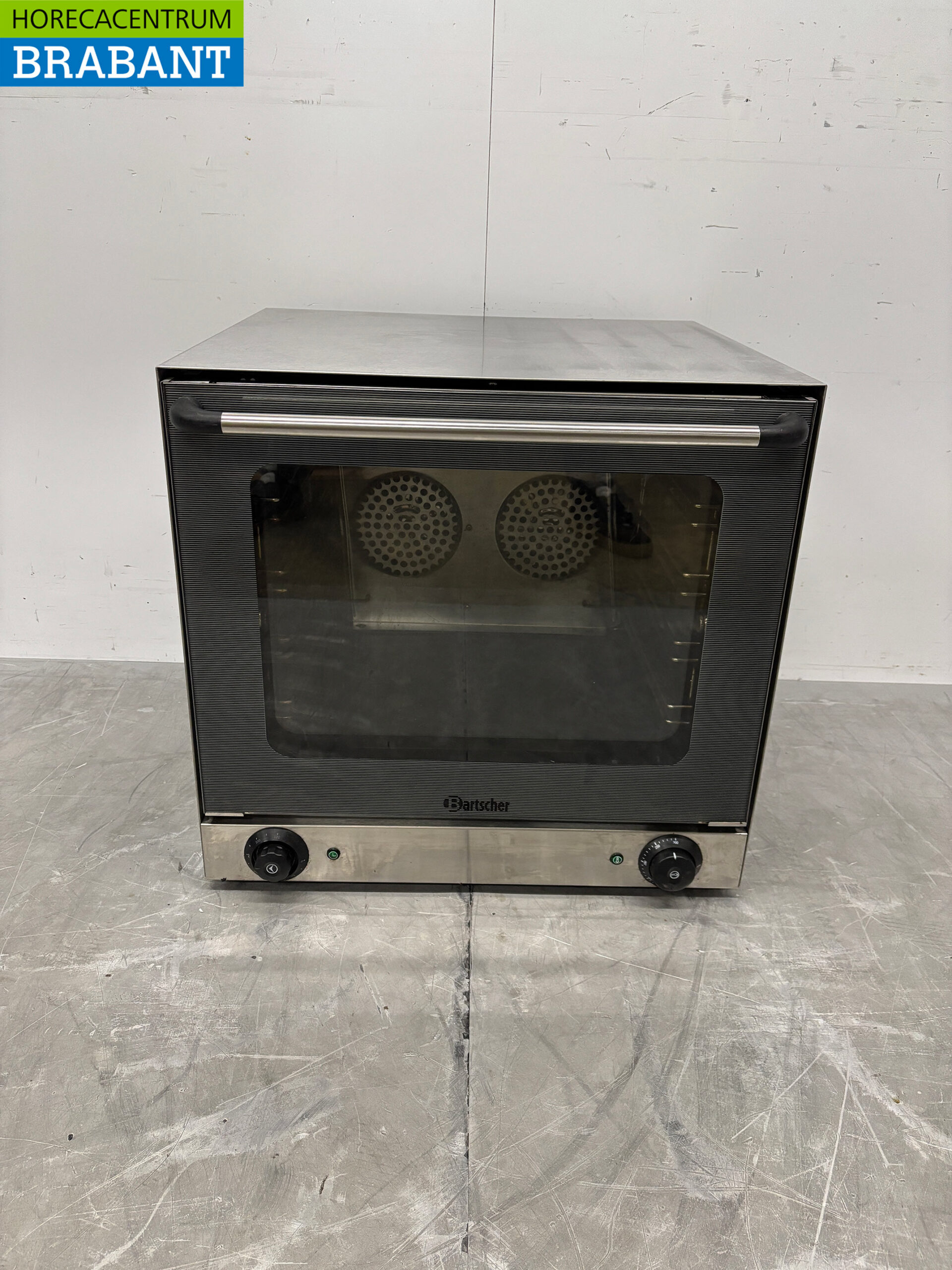Stainless steel Bartscher Hot air oven 4 x 44,5/33 cm 230V Horeca