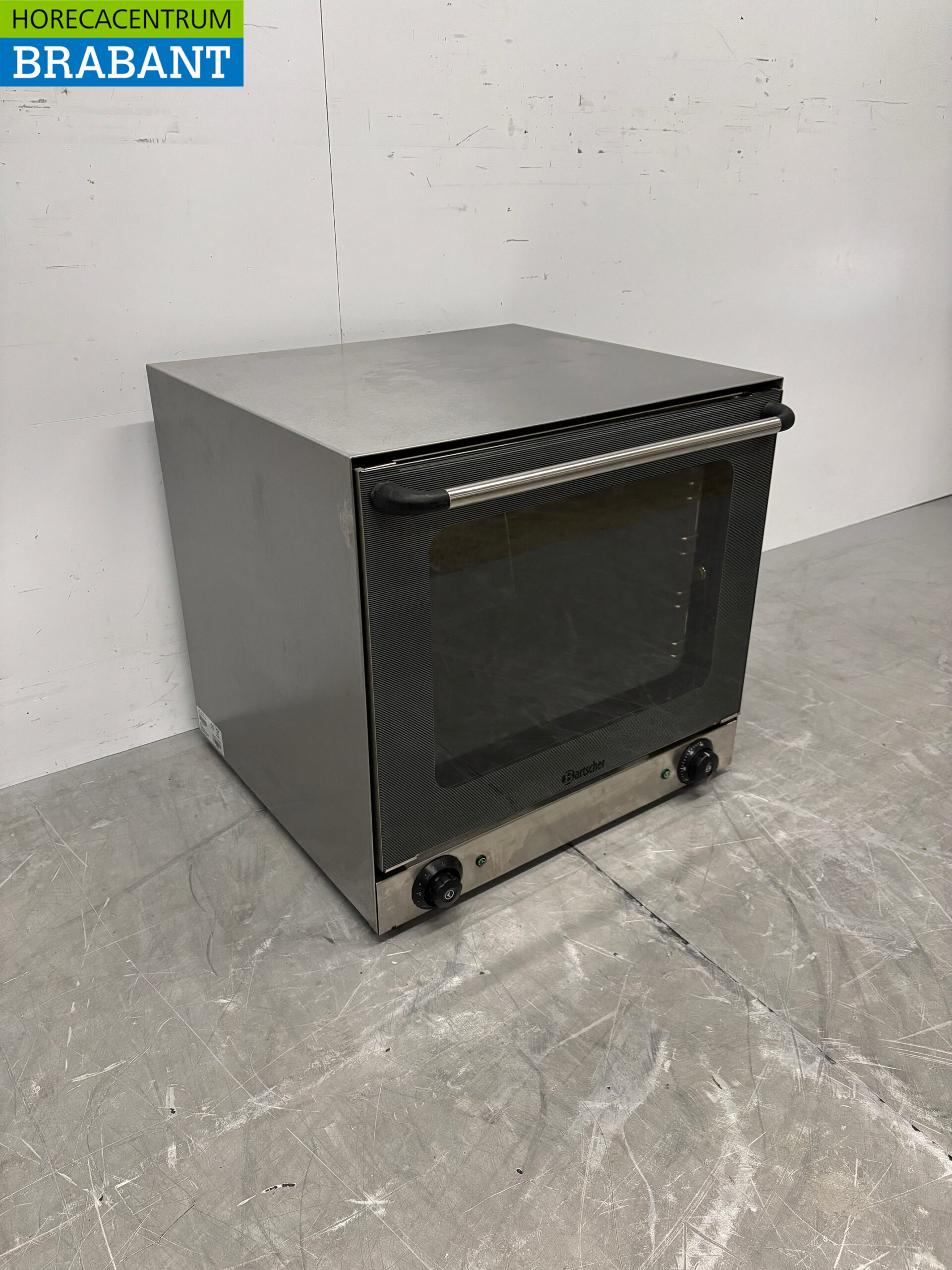 Stainless steel Bartscher Hot air oven 4 x 44,5/33 cm 230V Horeca - Image 3