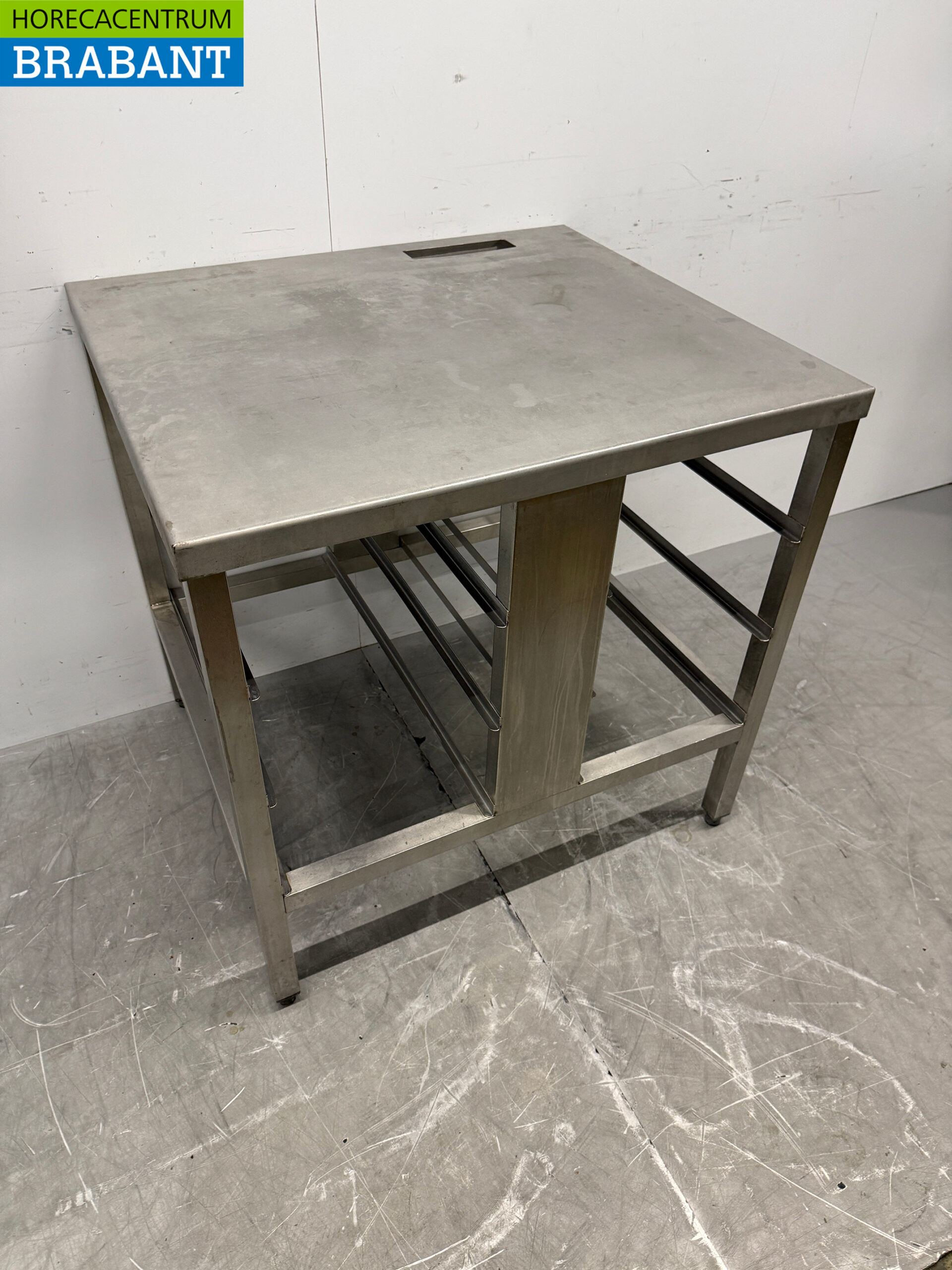 Stainless steel Base with shelf 91 x 80 x 91.5 cm Catering - Image 3