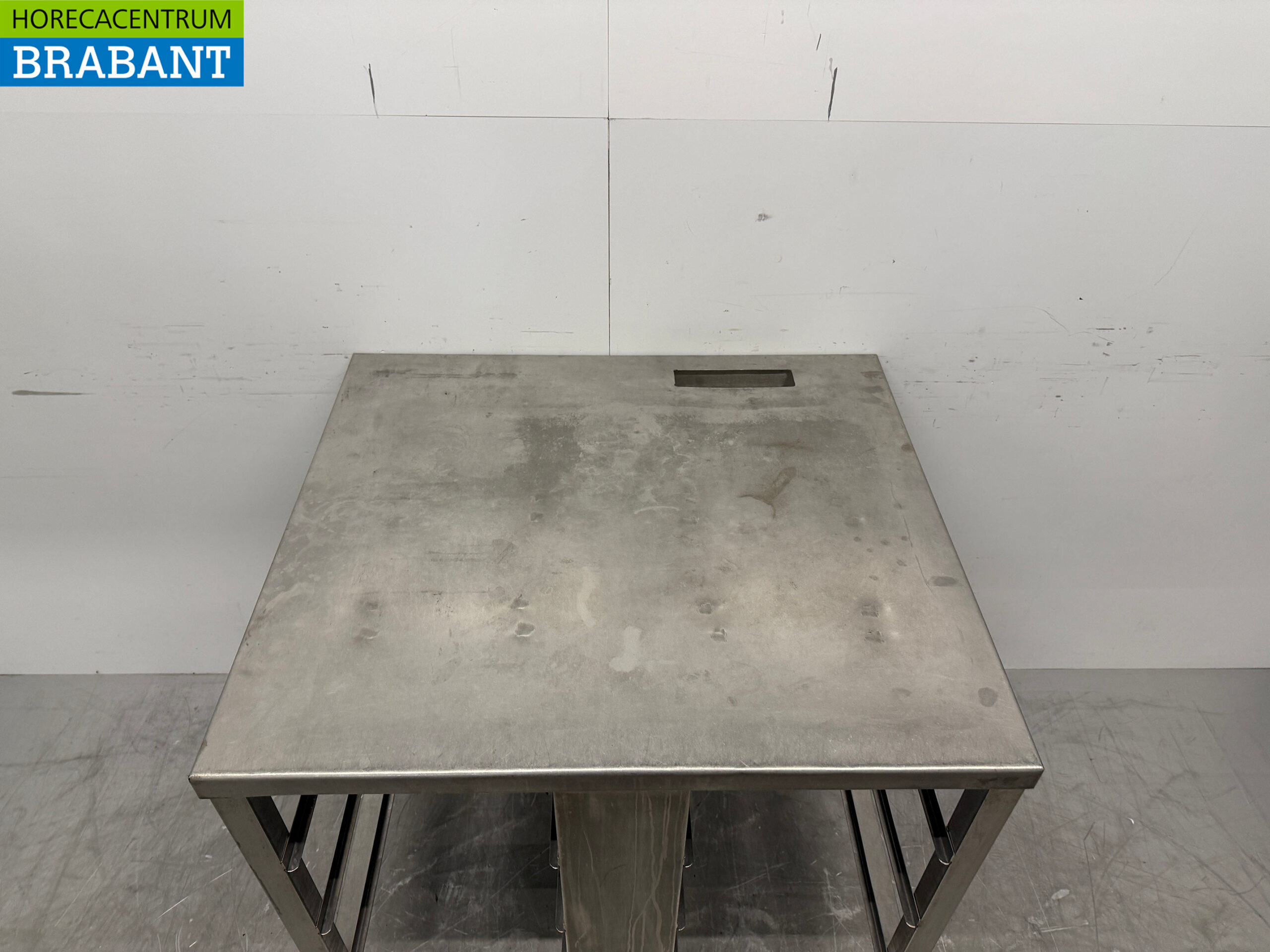 Stainless steel Base with shelf 91 x 80 x 91.5 cm Catering - Image 4