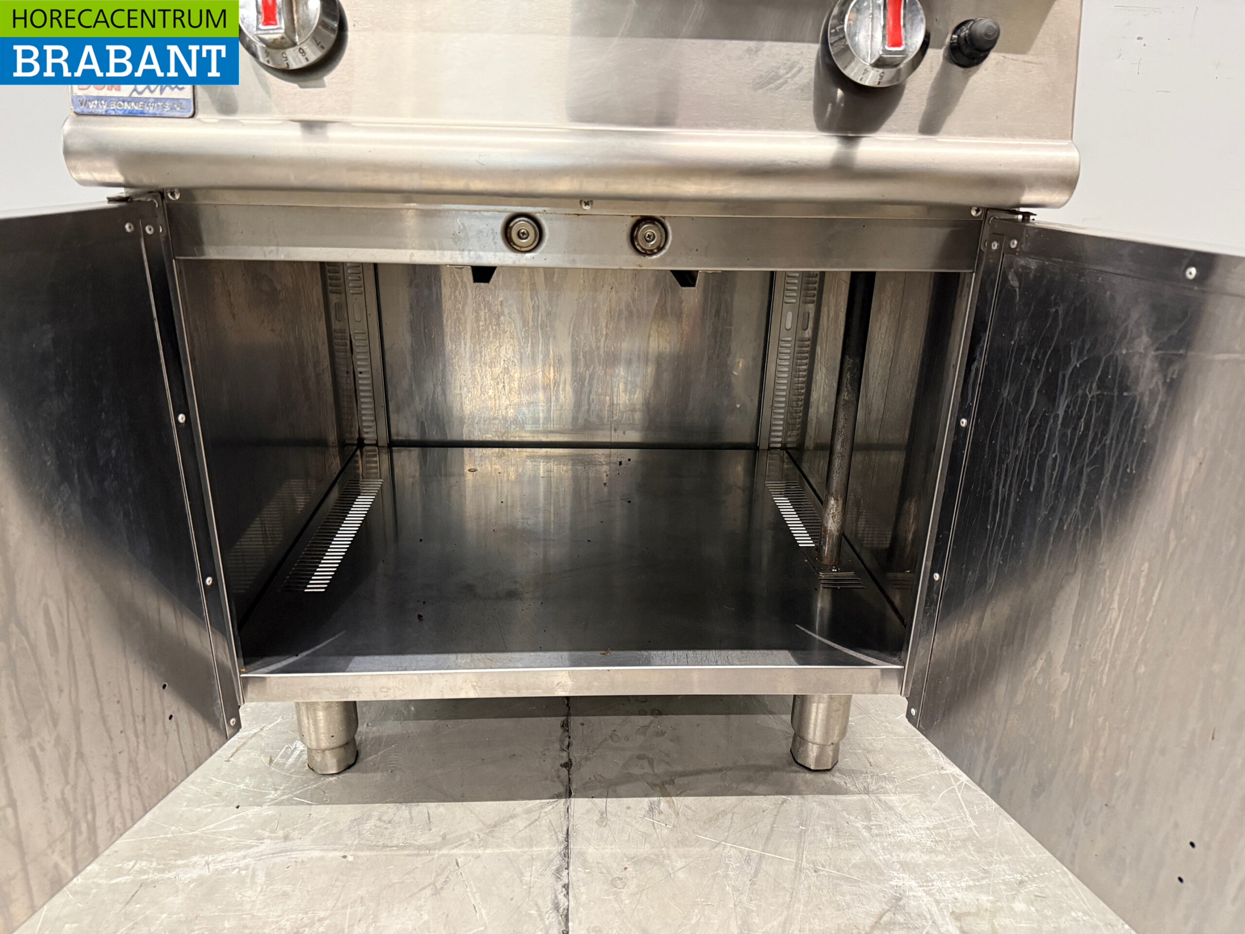 Stainless steel Bon-Line Griddle Griddle Chrome 70 cm GAS Catering - Image 5