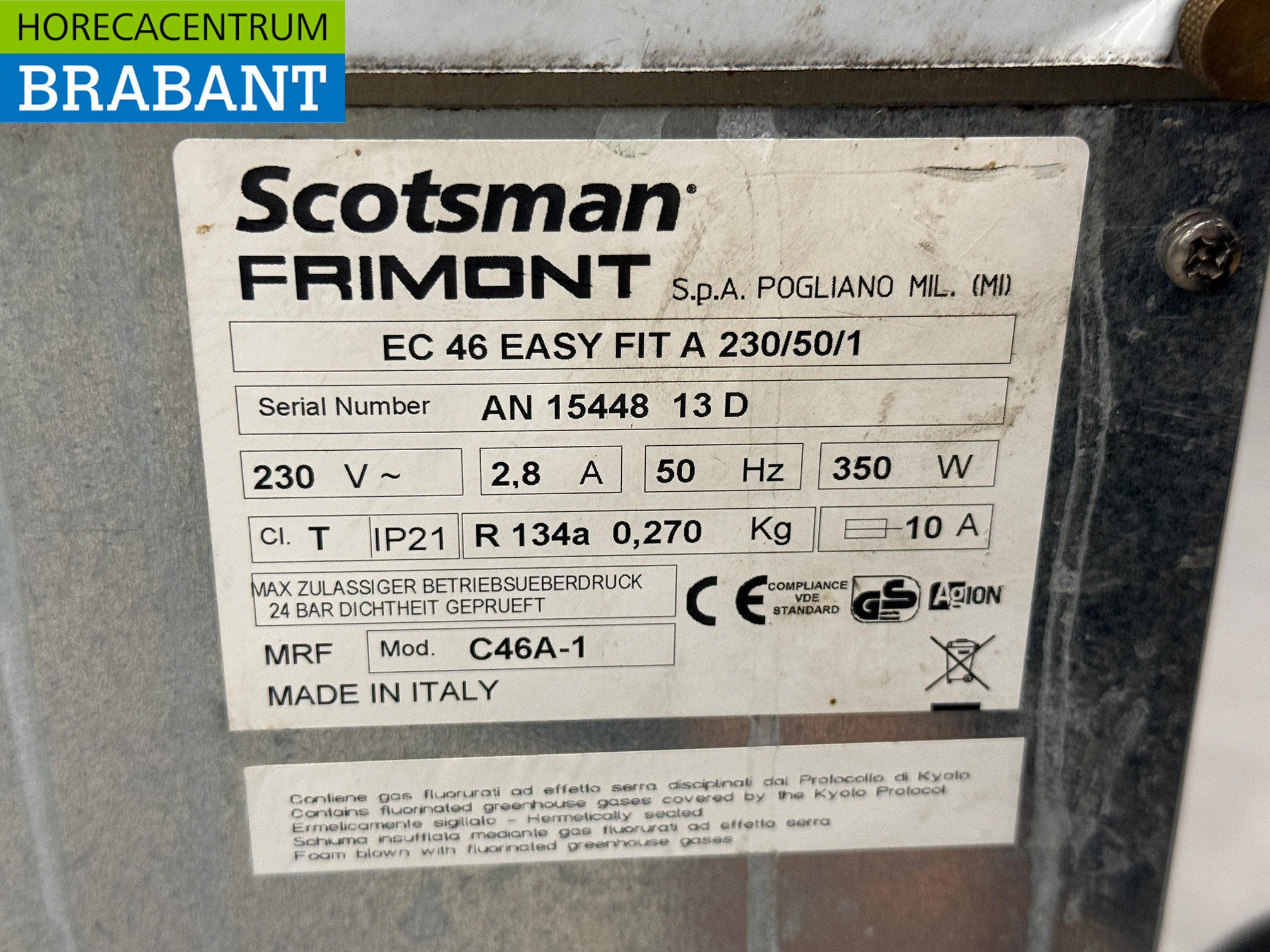Stainless steel Scotsman Ice cube machine 24.5 kilos per day 230V Catering - Image 5