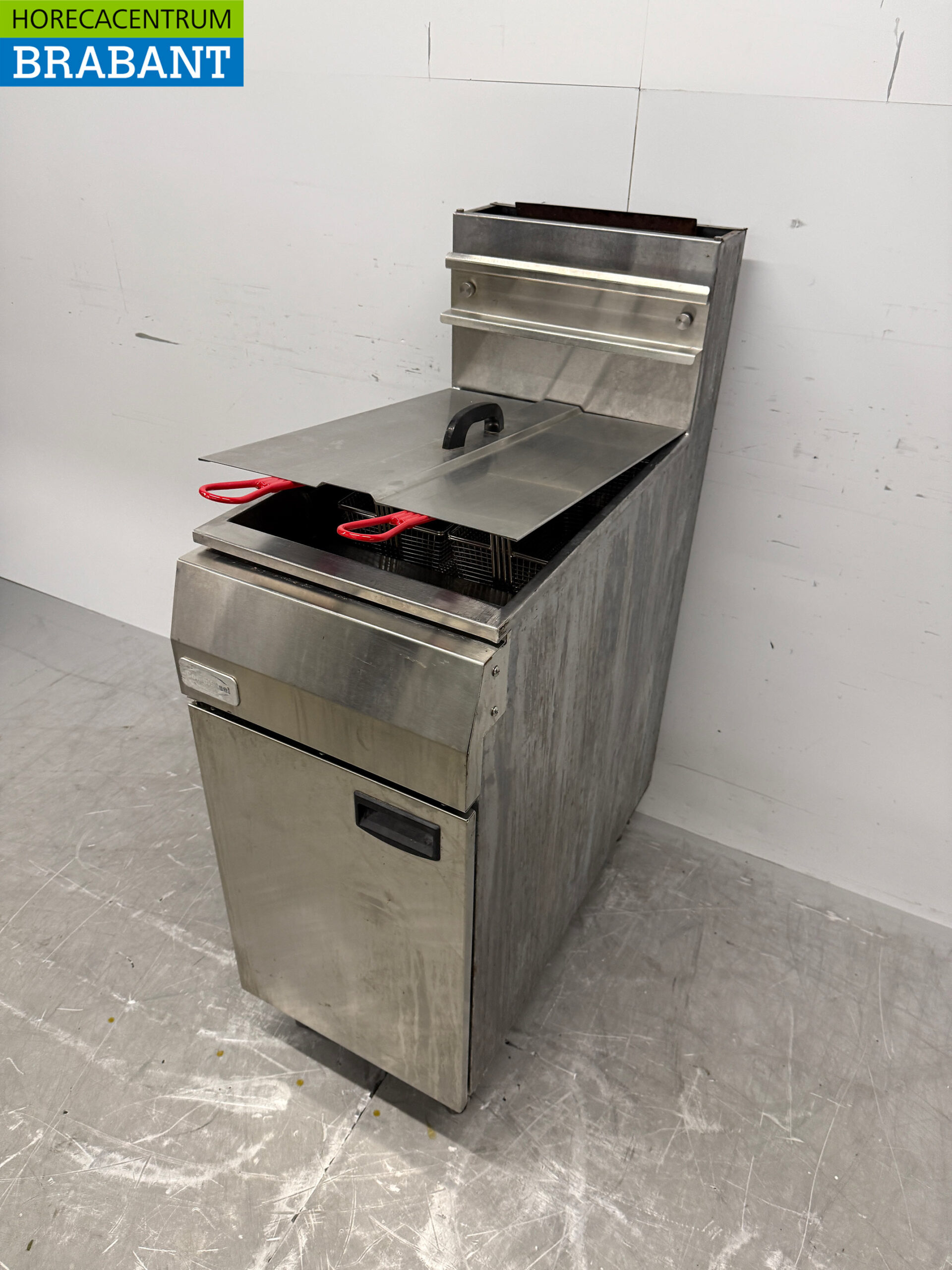 Stainless steel Combisteel Fryer 21 liters GAS Catering - Image 2