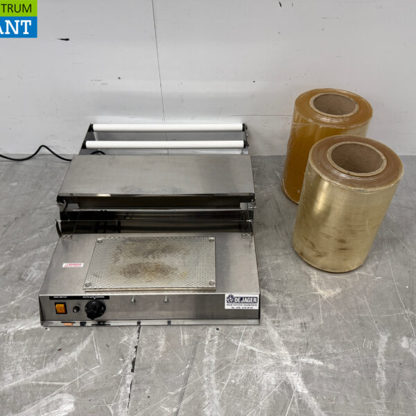 Stainless steel Mantle TWS45 Foil Wrapping Machine 230V Catering