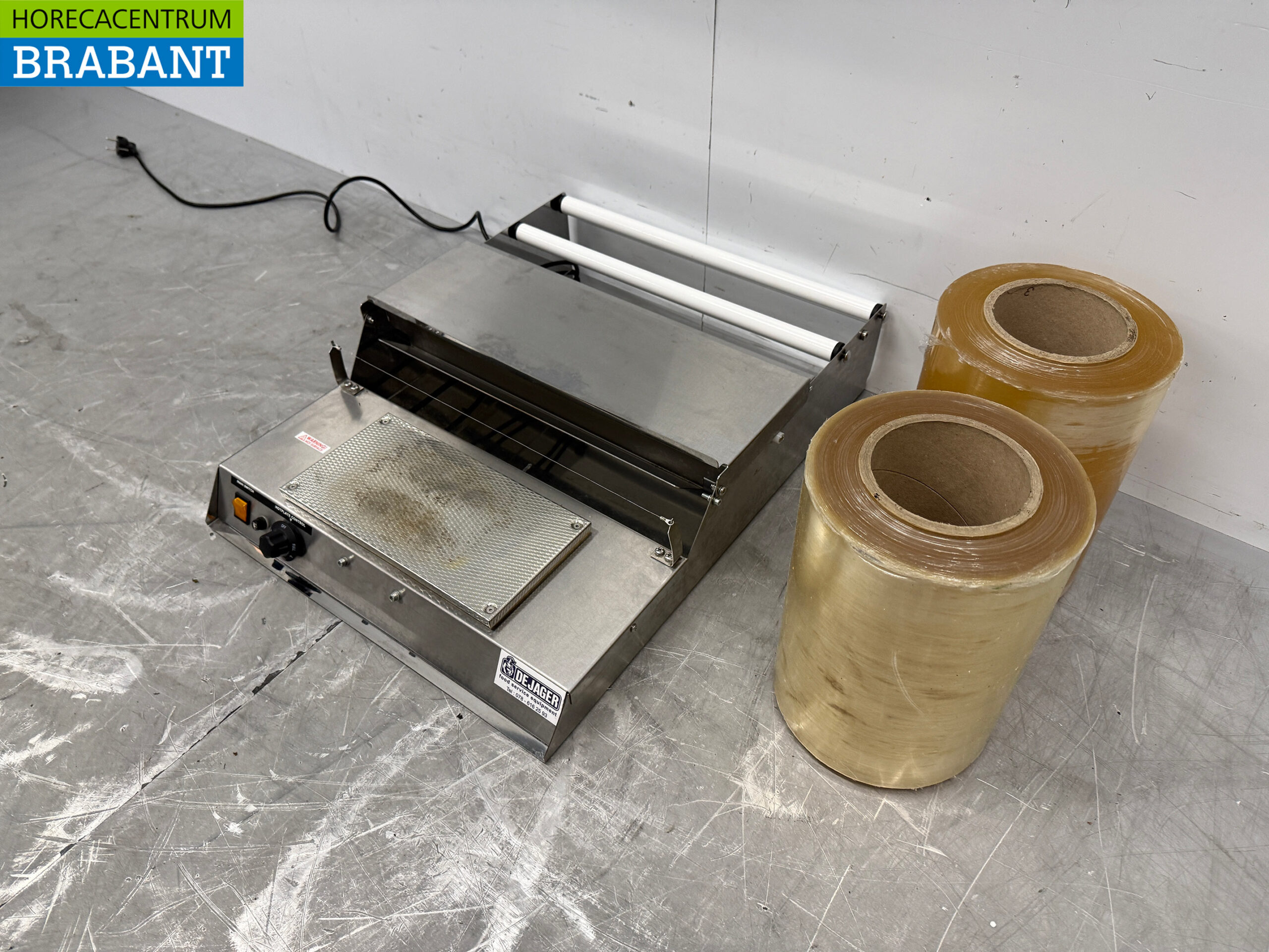 Stainless steel Mantle TWS45 Foil Wrapping Machine 230V Catering - Image 2
