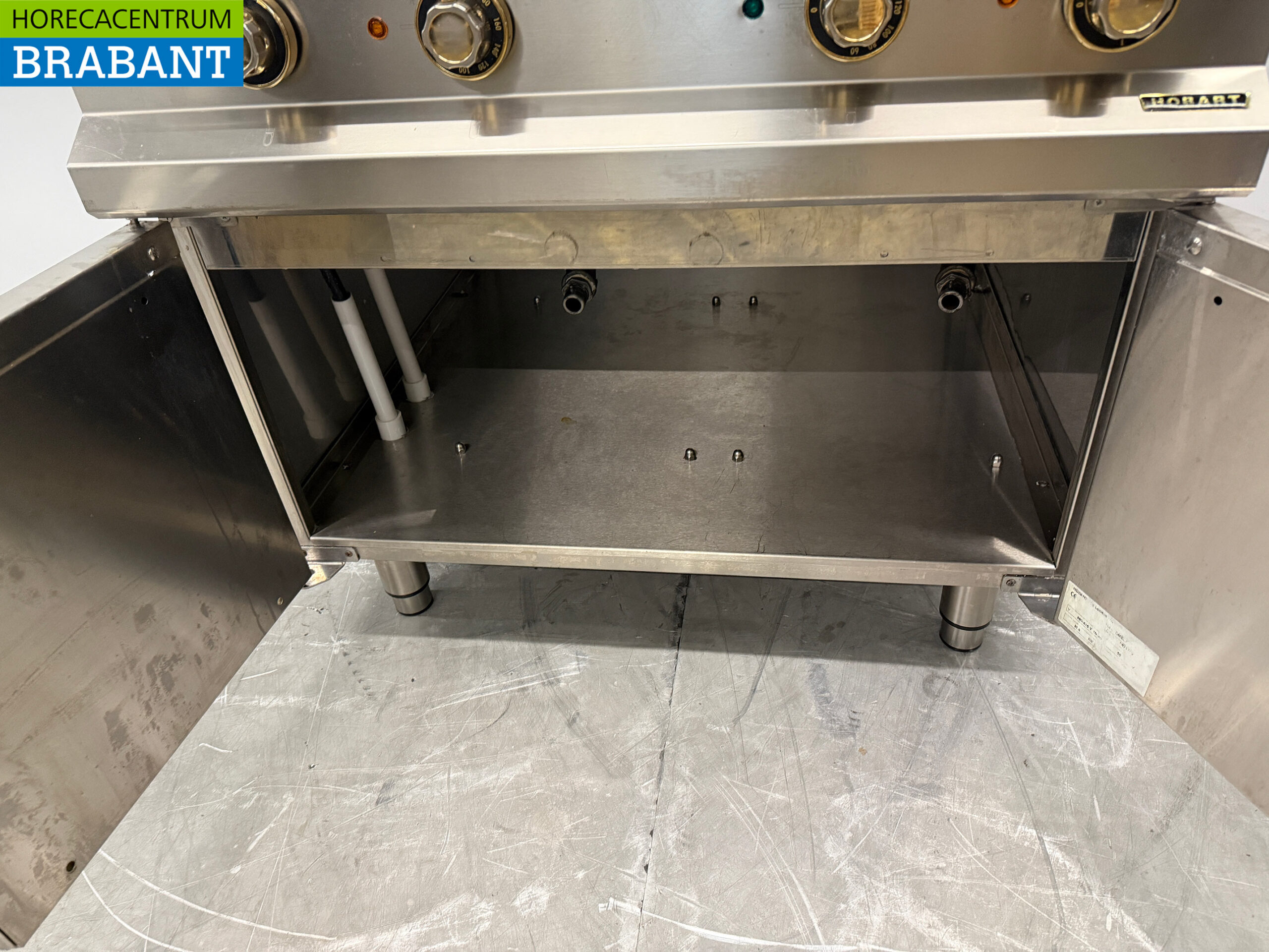 Stainless steel Hobart Double Fryer 2 x 18 liters 2 x 400V Horeca - Image 5