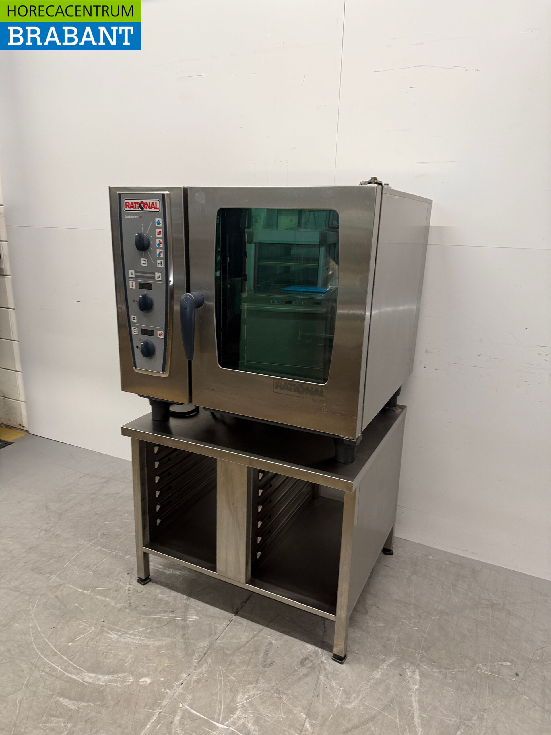 Stainless steel Rational Combimaster Plus Combisteamer 6 x 1/1 GN 400V Horeca - Image 2