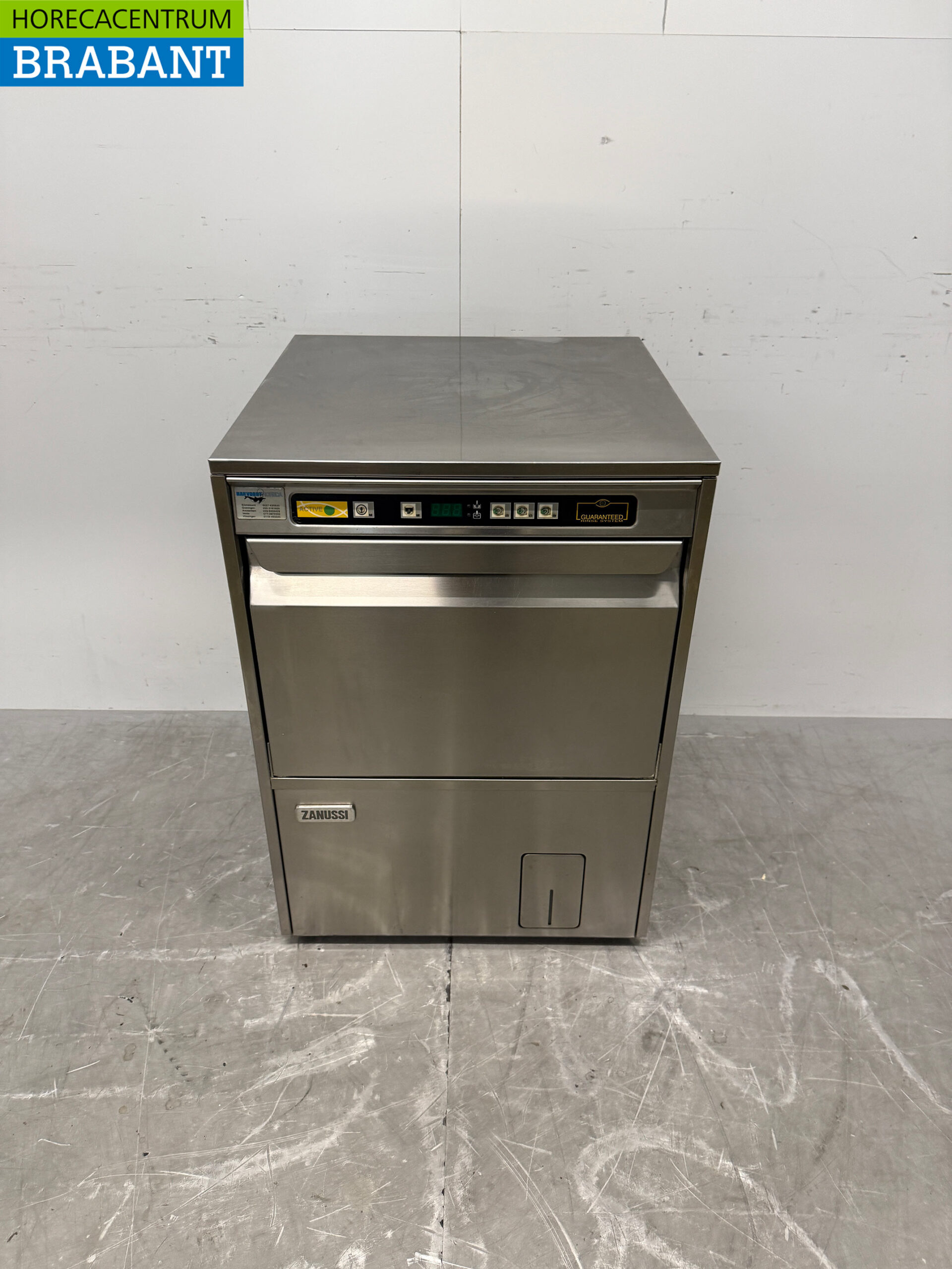Stainless steel Zanussi LS6EA Dishwasher 400V Catering