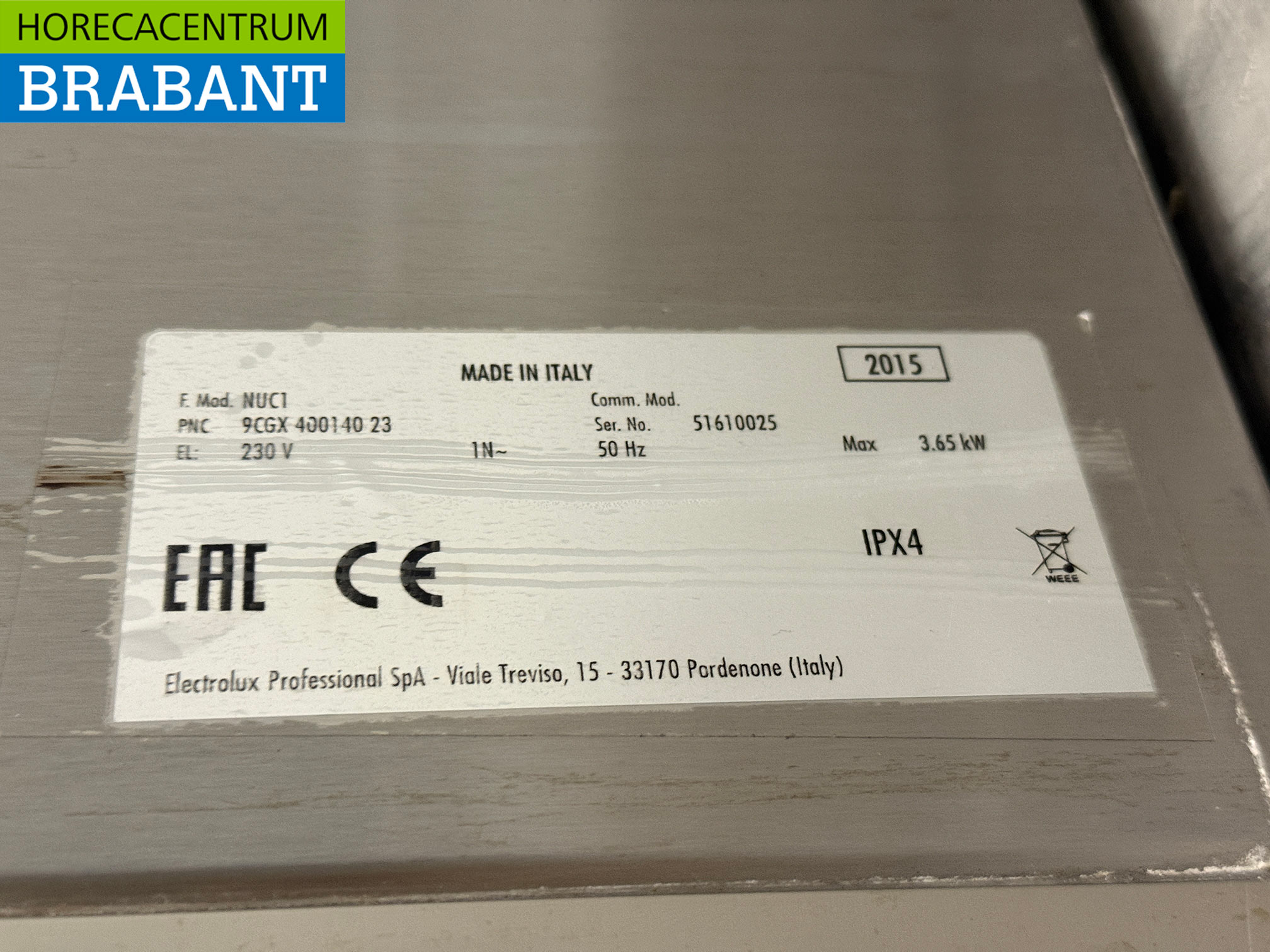 Stainless steel Zanussi NUC1 Dishwasher 230V Catering - Image 6