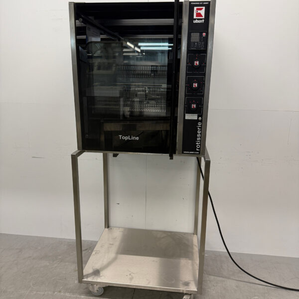 Stainless steel Ubert RT-403 Chicken Grill Grill 6 baskets 400V Catering
