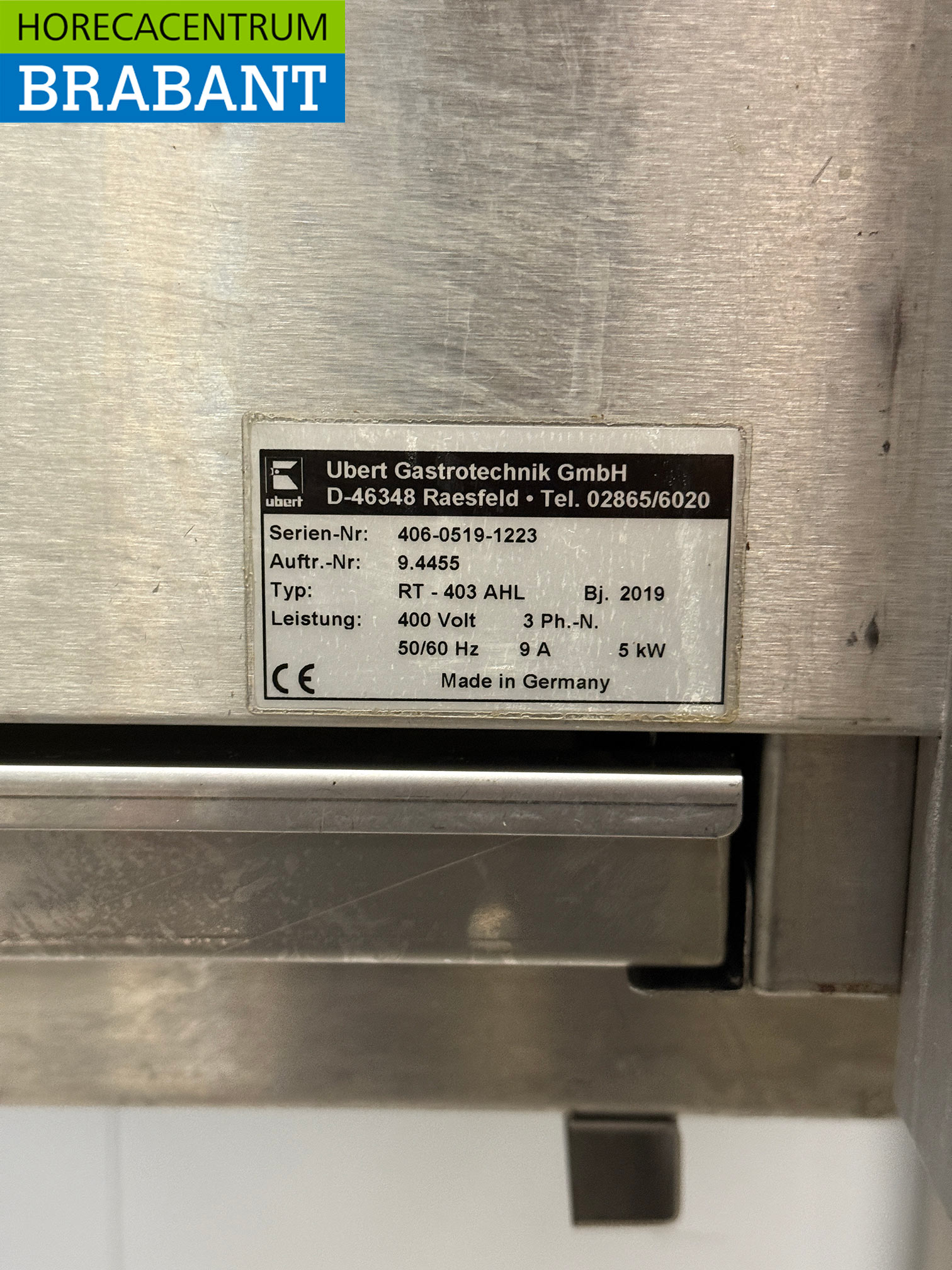 Stainless steel Ubert RT-403 Chicken Grill Grill 6 baskets 400V Catering - Image 6