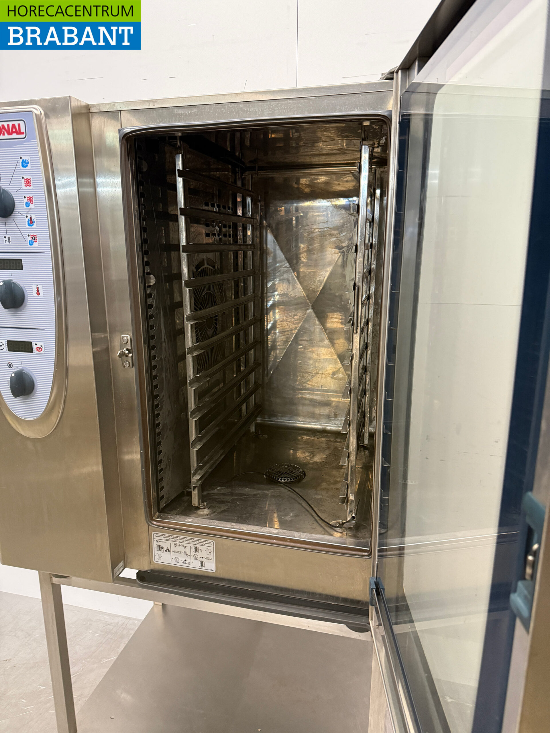 Stainless steel Rational MCM 101 Combimaster 10 x 1/1 GN 400V Horeca - Image 5