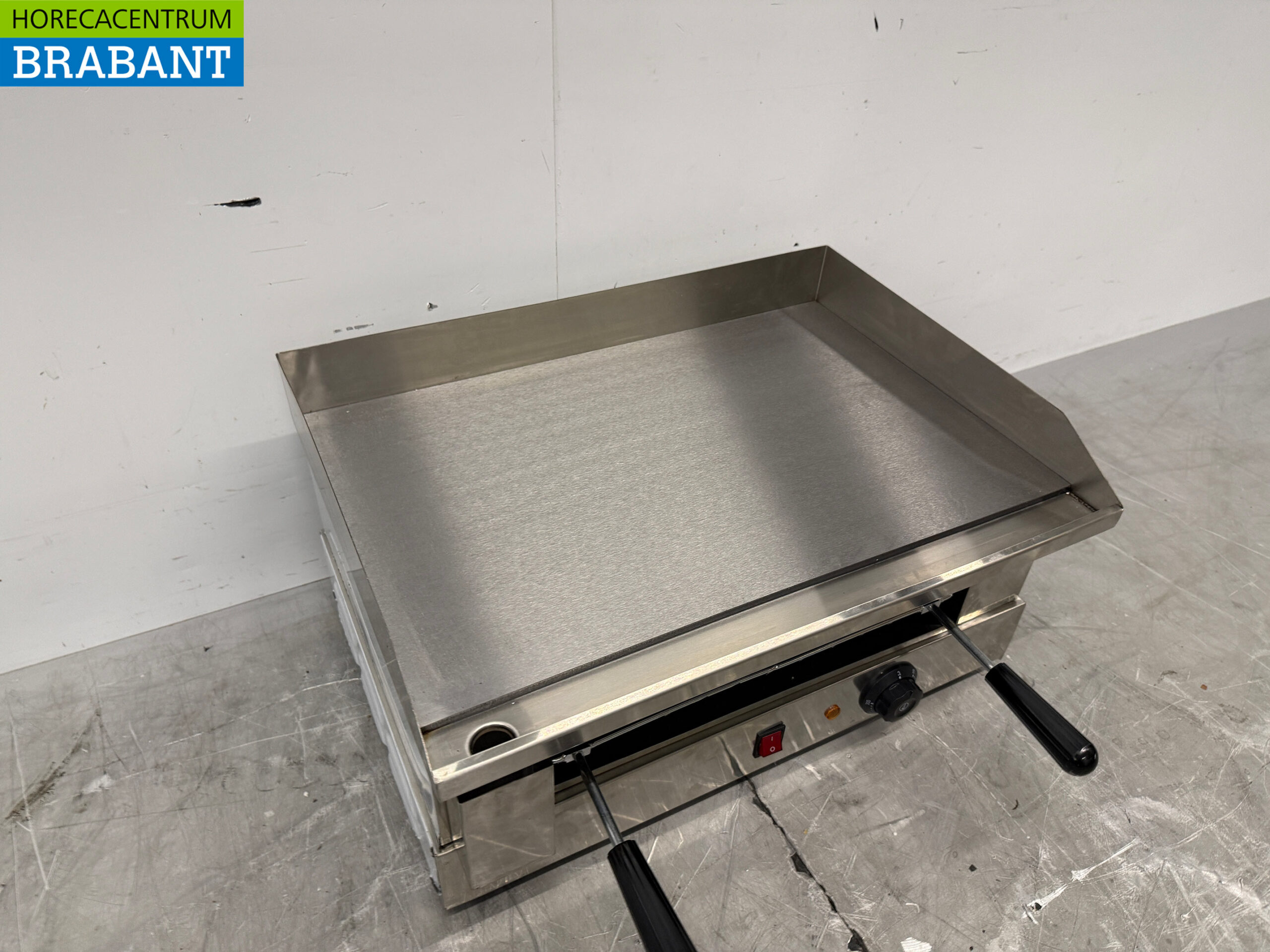 HCB stainless steel griddle griddle with salamander grill 55 cm 230V Horeca - Image 5