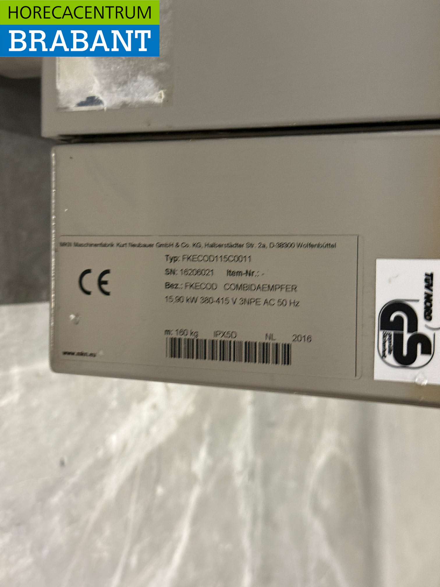 Stainless steel MKN Combisteamer 10 x 1/1 GN 400V Horeca - Image 7