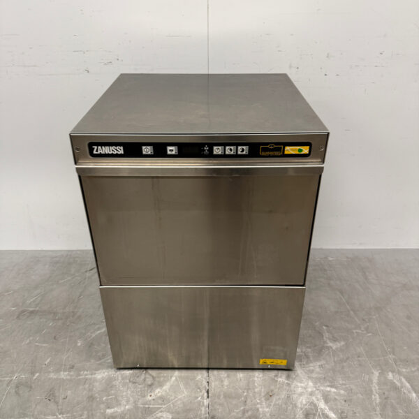 Stainless steel Zanussi Zuca3 Dishwasher 400V Catering