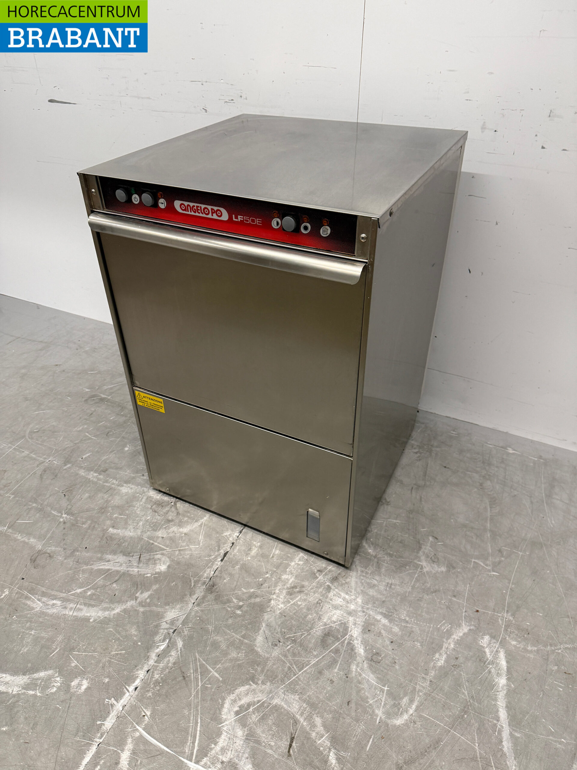Stainless steel Angelo Po Dishwasher 400V Catering - Image 2