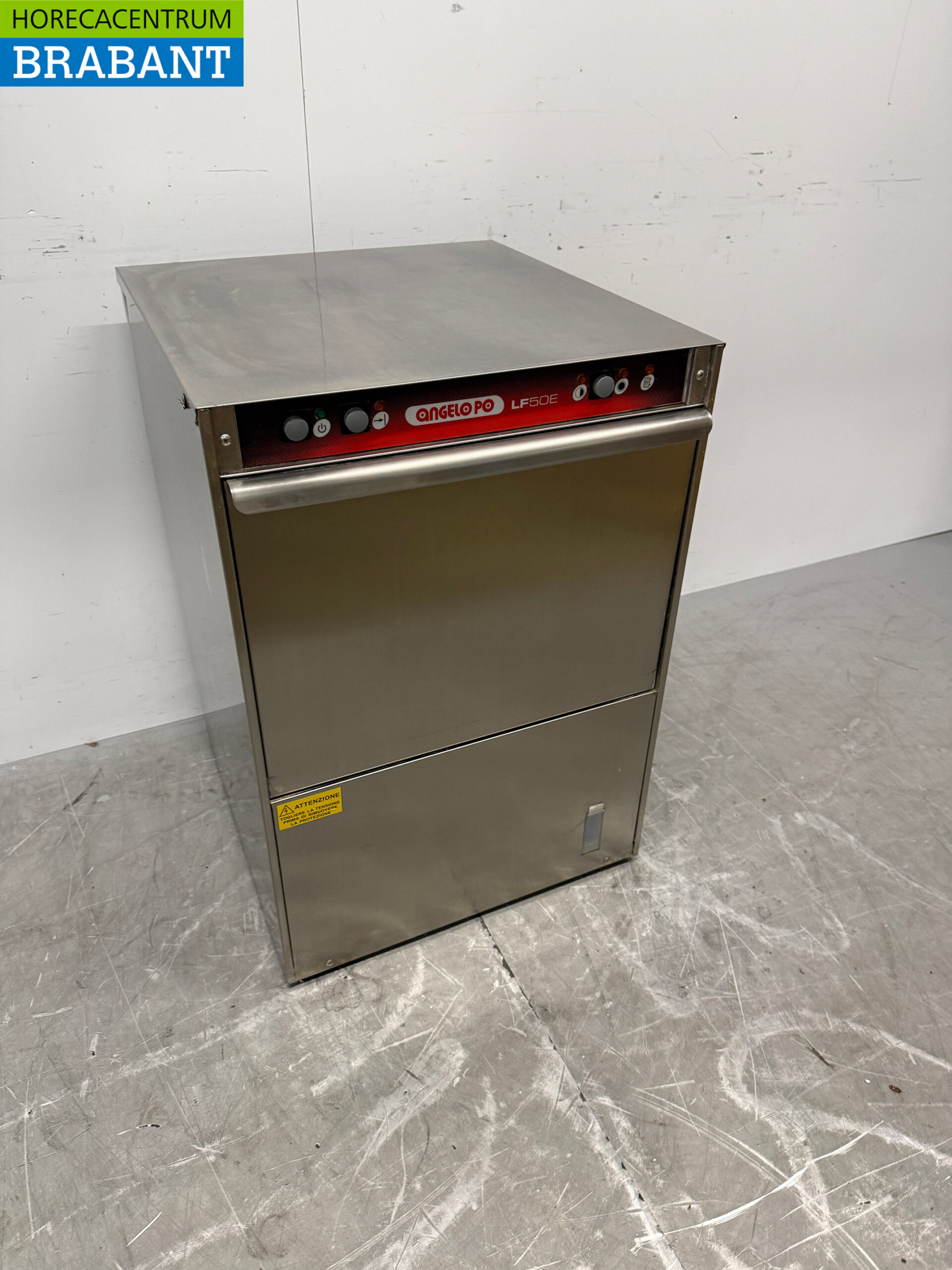 Stainless steel Angelo Po Dishwasher 400V Catering - Image 3