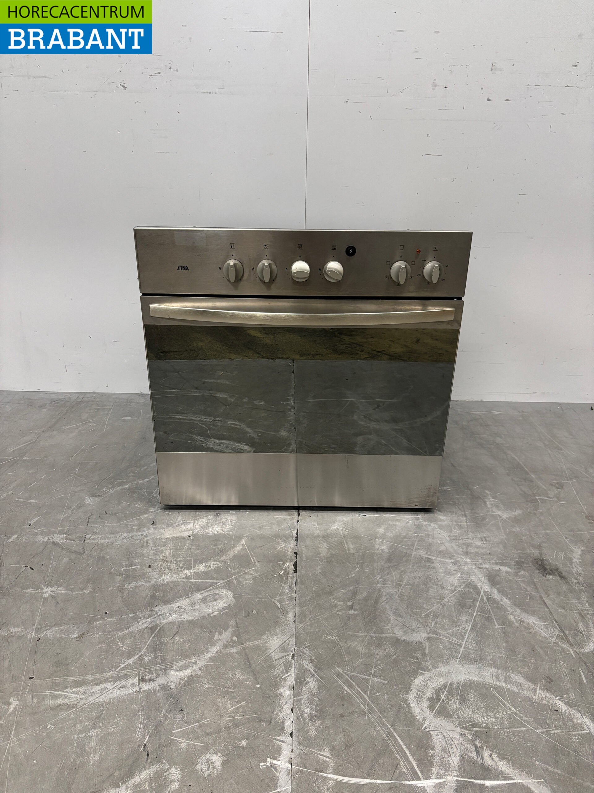 Stainless steel Etna Built-in Hot Air Oven 5 x 44.5/39 cm 230V Horeca