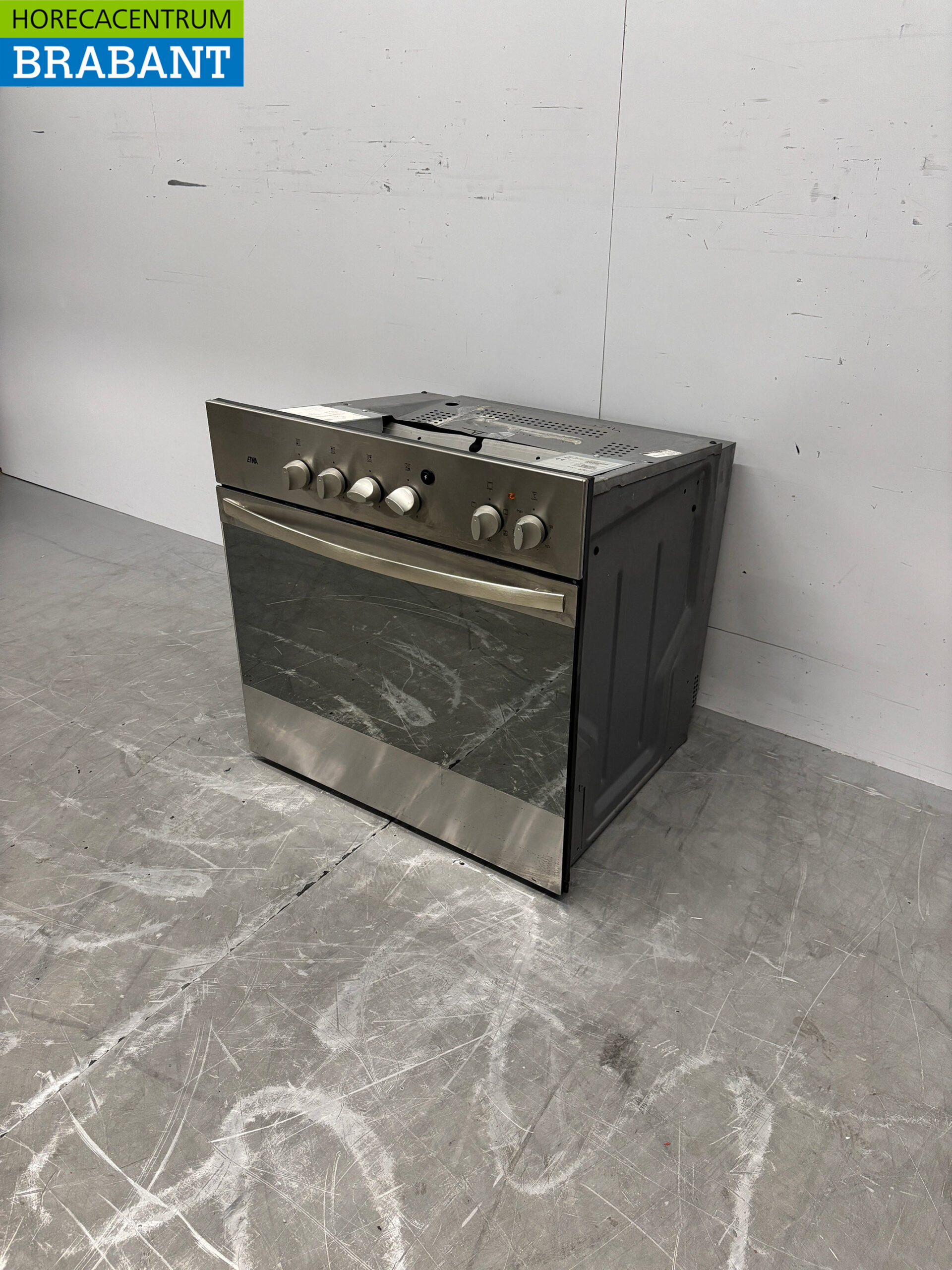 Stainless steel Etna Built-in Hot Air Oven 5 x 44.5/39 cm 230V Horeca - Image 2