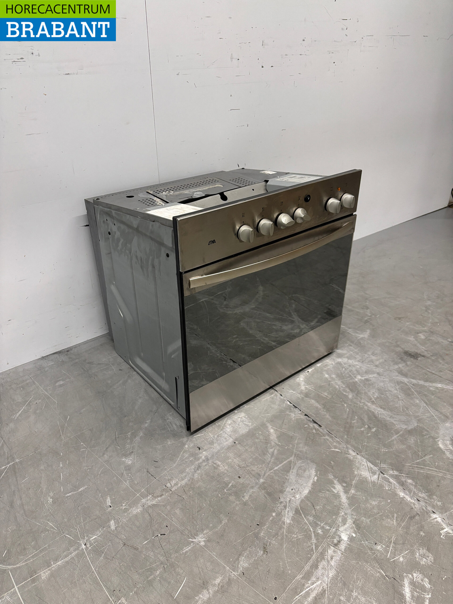 Stainless steel Etna Built-in Hot Air Oven 5 x 44.5/39 cm 230V Horeca - Image 3