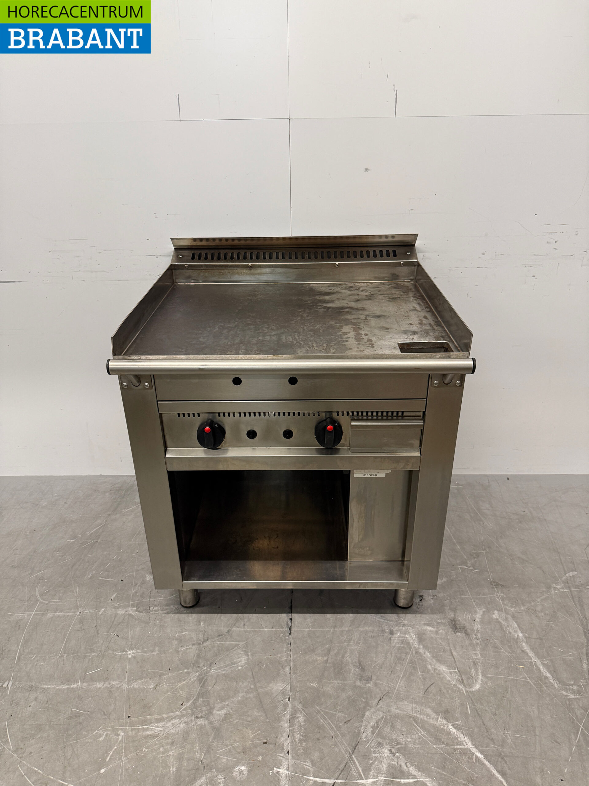 Stainless steel Casta Teppanyaki grill griddle griddle 80 cm GAS Catering