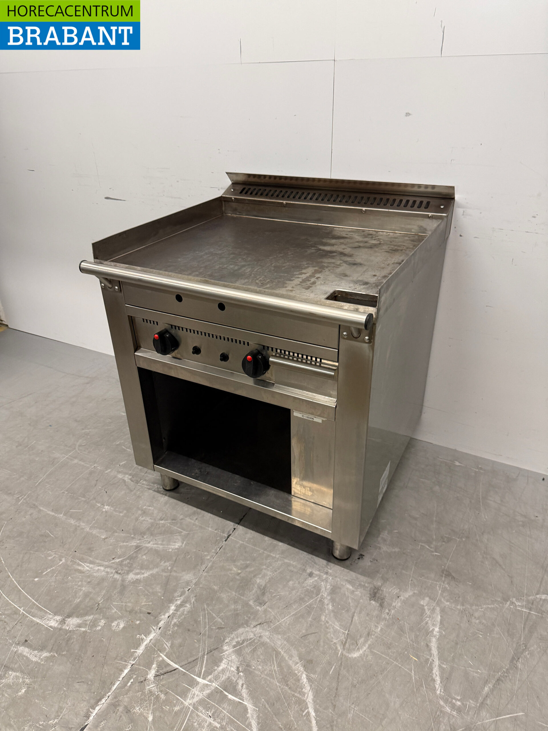 Stainless steel Casta Teppanyaki grill griddle griddle 80 cm GAS Catering - Image 2