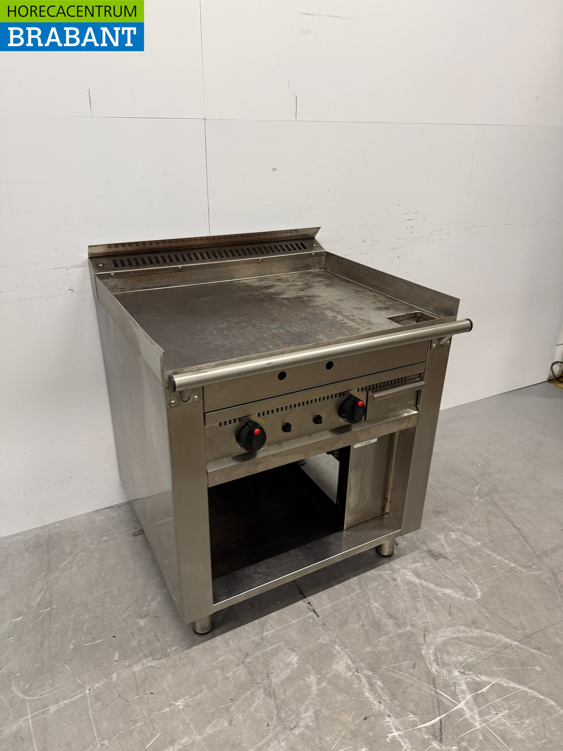 Stainless steel Casta Teppanyaki grill griddle griddle 80 cm GAS Catering - Image 3