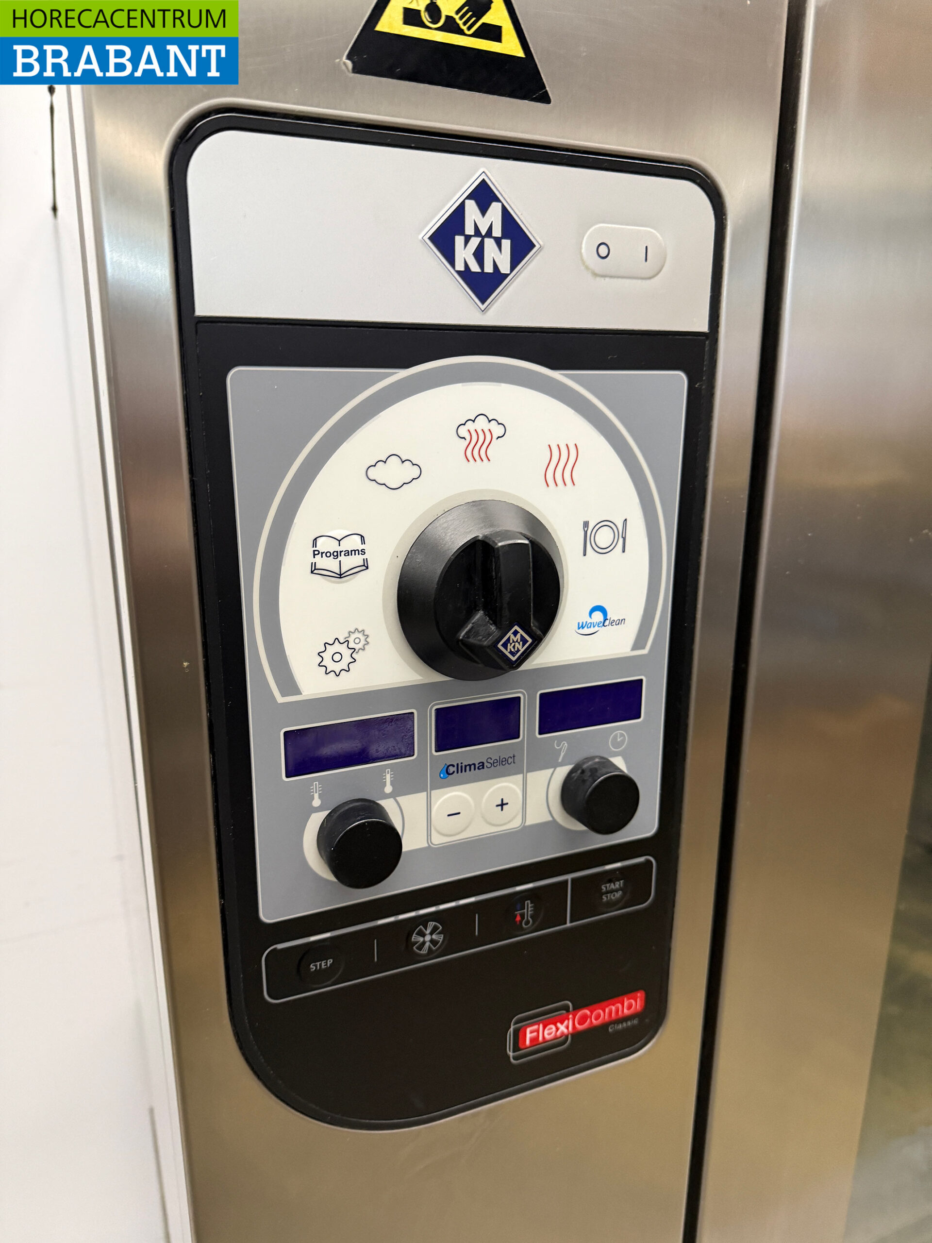 Stainless steel MKN Combisteamer with stand 10 x 1/1 GN 400V Horeca - Image 4