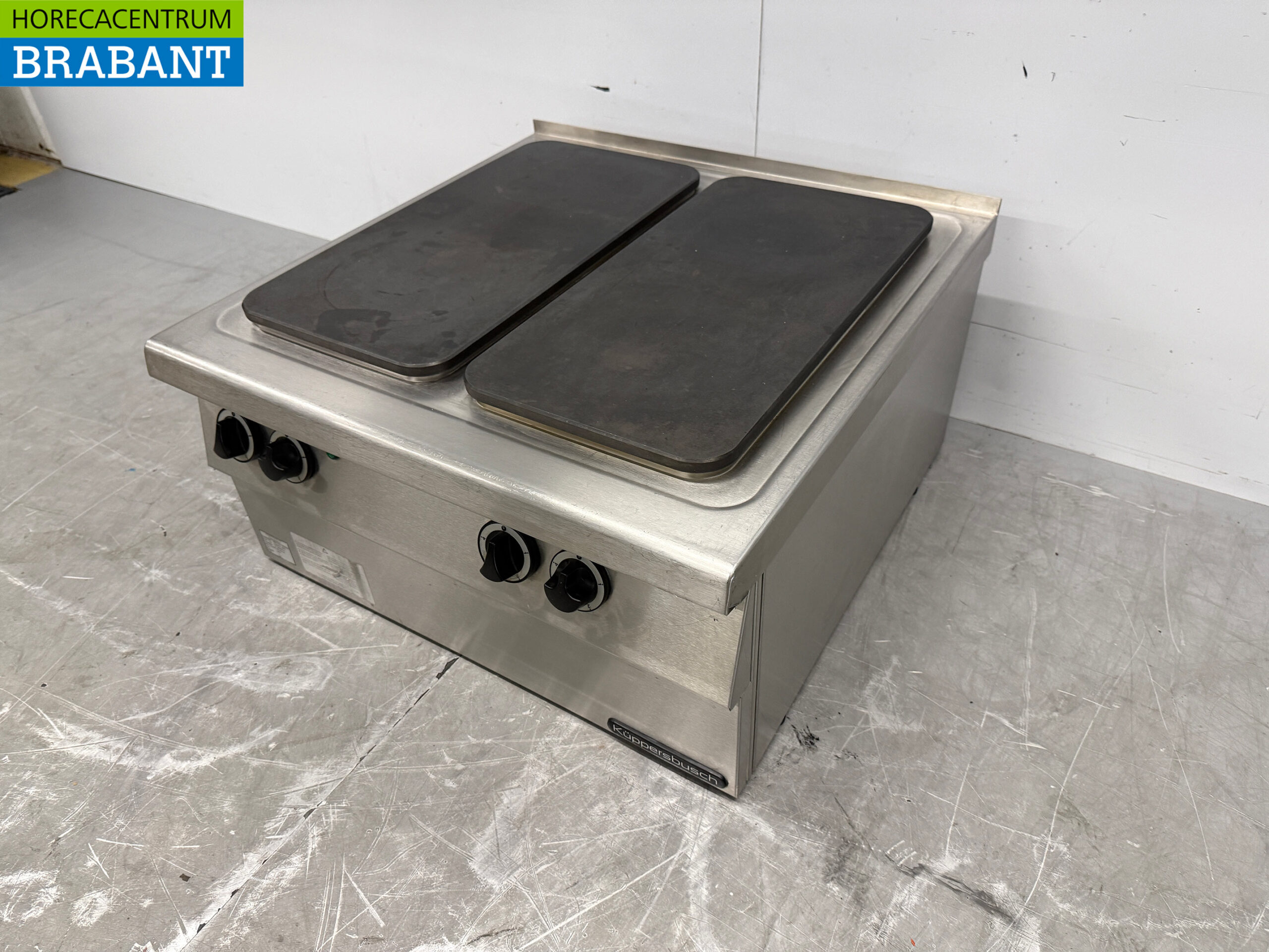 Stainless steel Kuppersbusch Electric 4 burner stove 70 cm 400V Horeca - Image 2