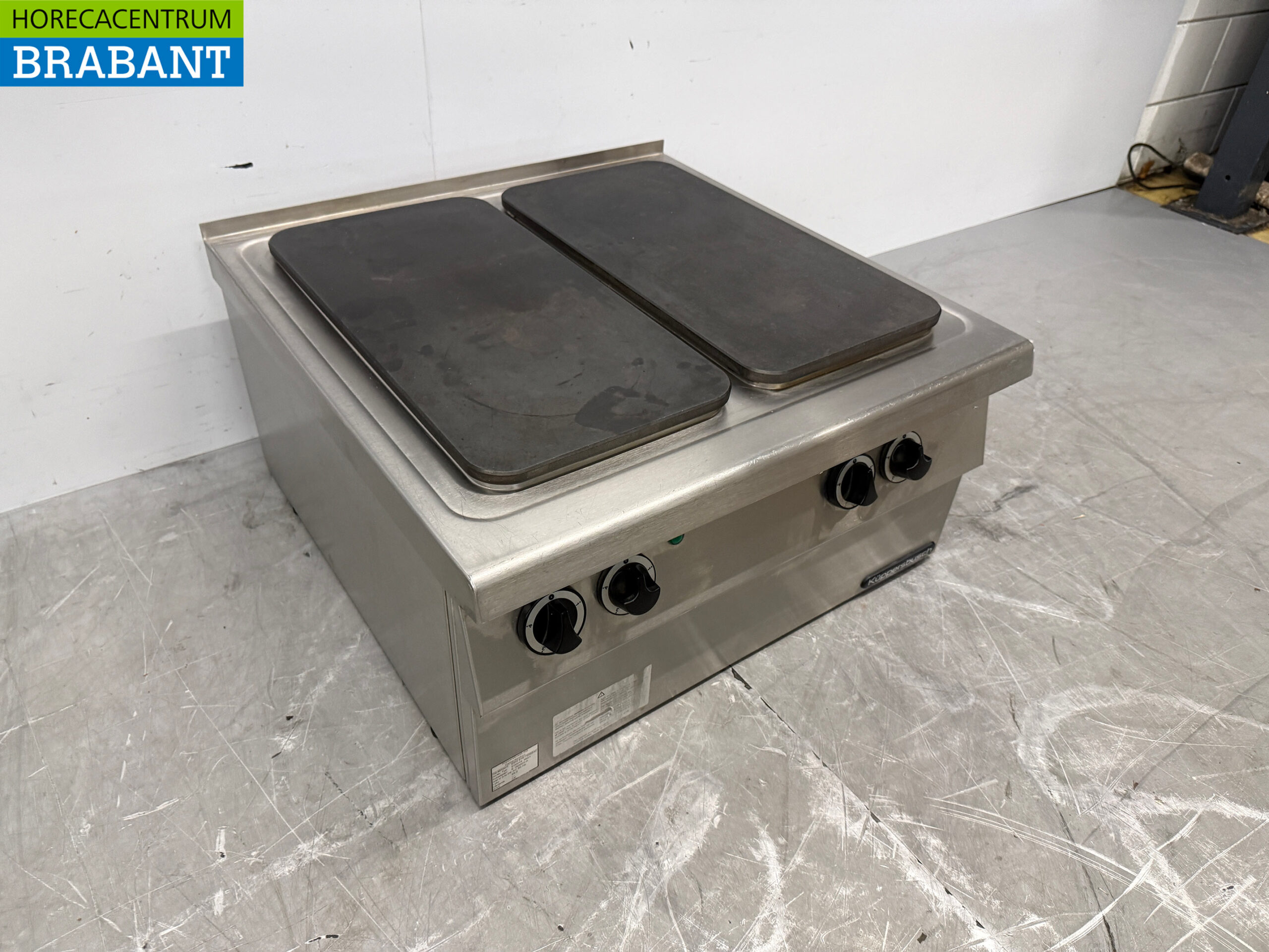 Stainless steel Kuppersbusch Electric 4 burner stove 70 cm 400V Horeca - Image 3
