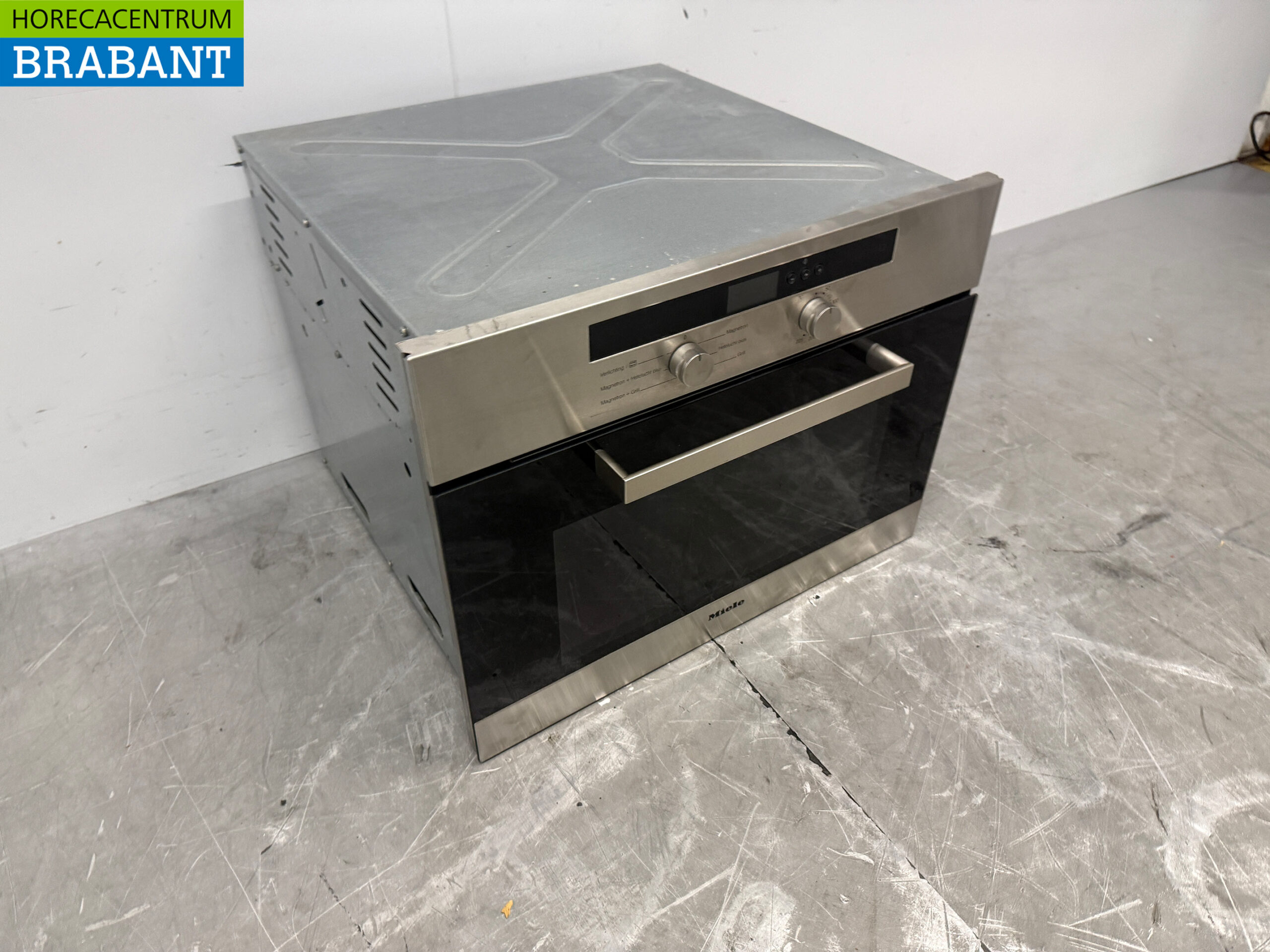 Stainless steel Miele Built-in Combi Microwave with grill 230V Catering - Image 3