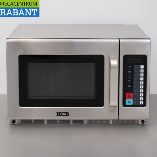 HCB stainless steel Professional Microwave 34 liters 2100 watts 230V Catering