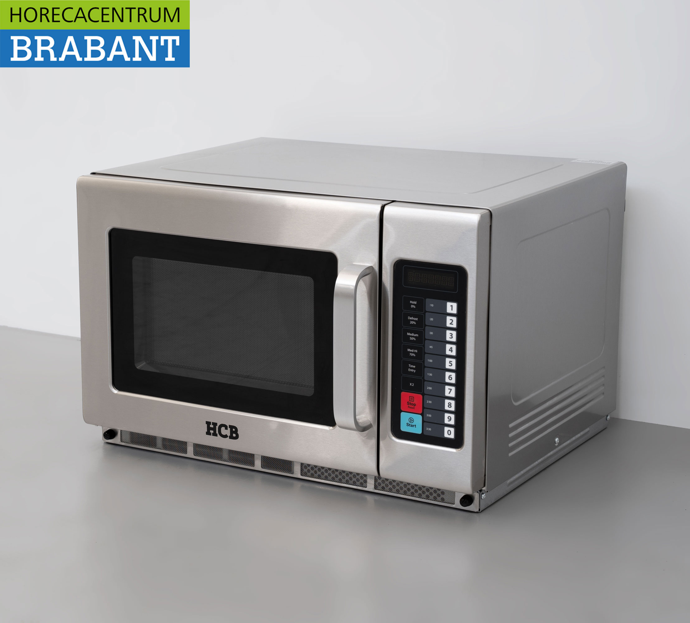 HCB stainless steel Professional Microwave 34 liters 2100 watts 230V Catering - Image 2
