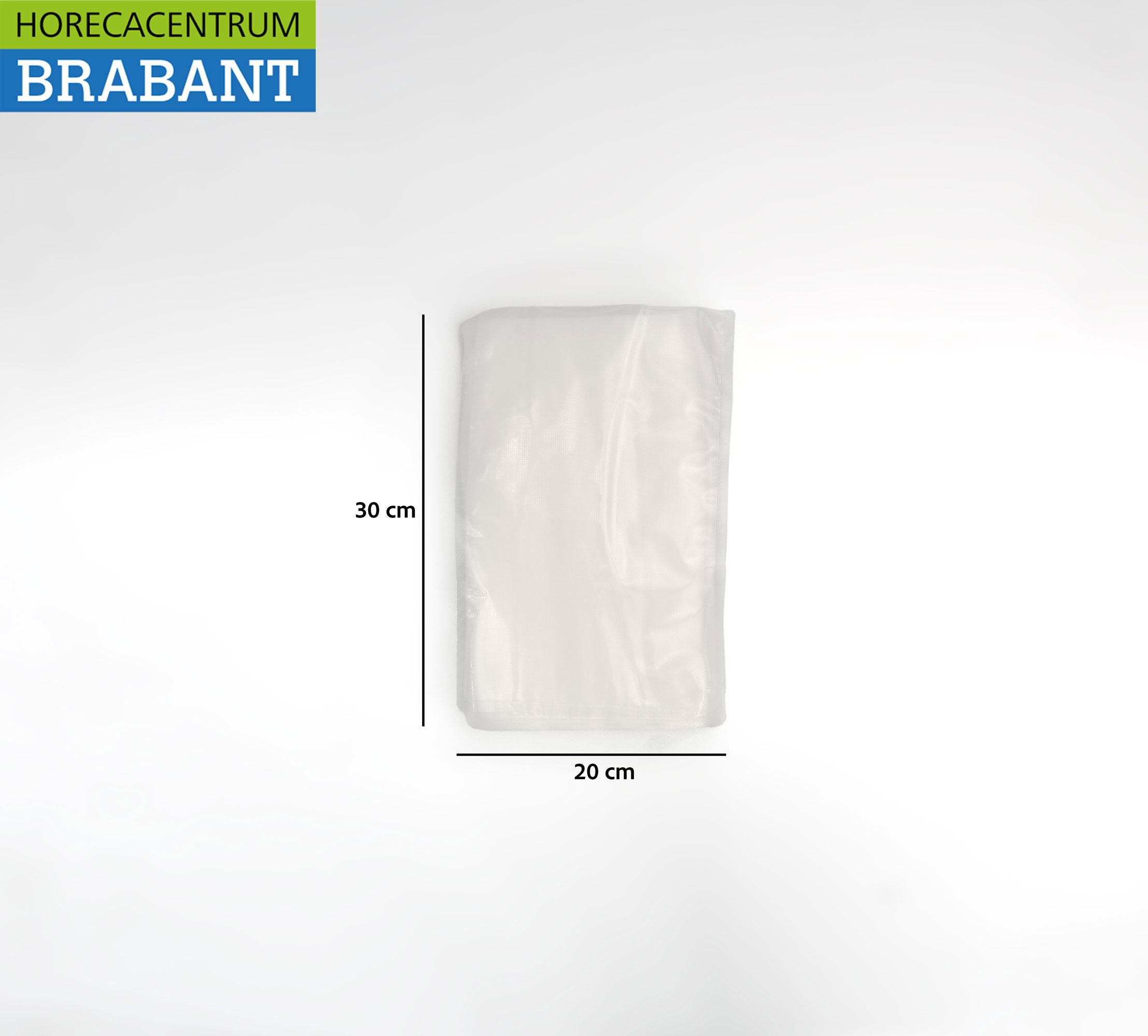 HCB Vacuum bags with embossed side mesh 20 x 30 cm 100 pieces Hospitality