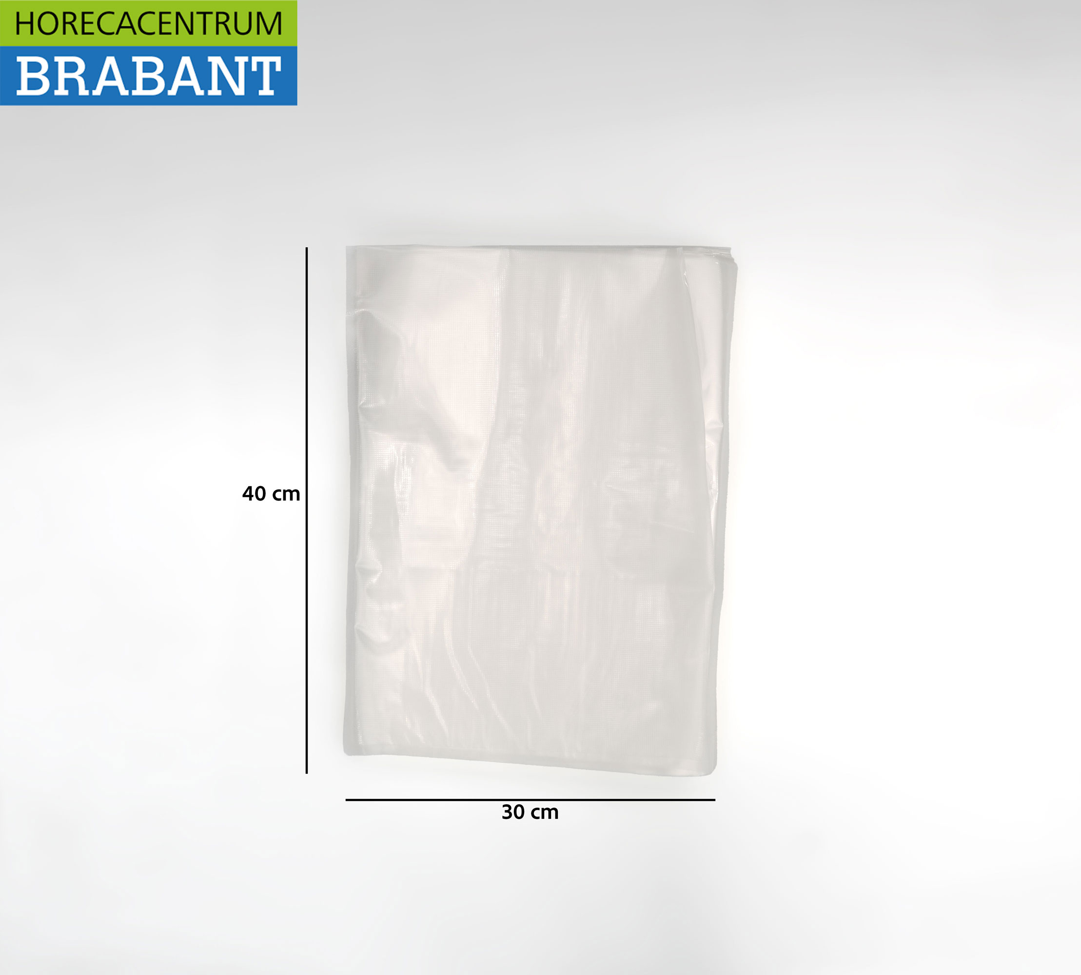 HCB Vacuum bags with embossed side mesh 30 x 40 cm 100 pieces Catering