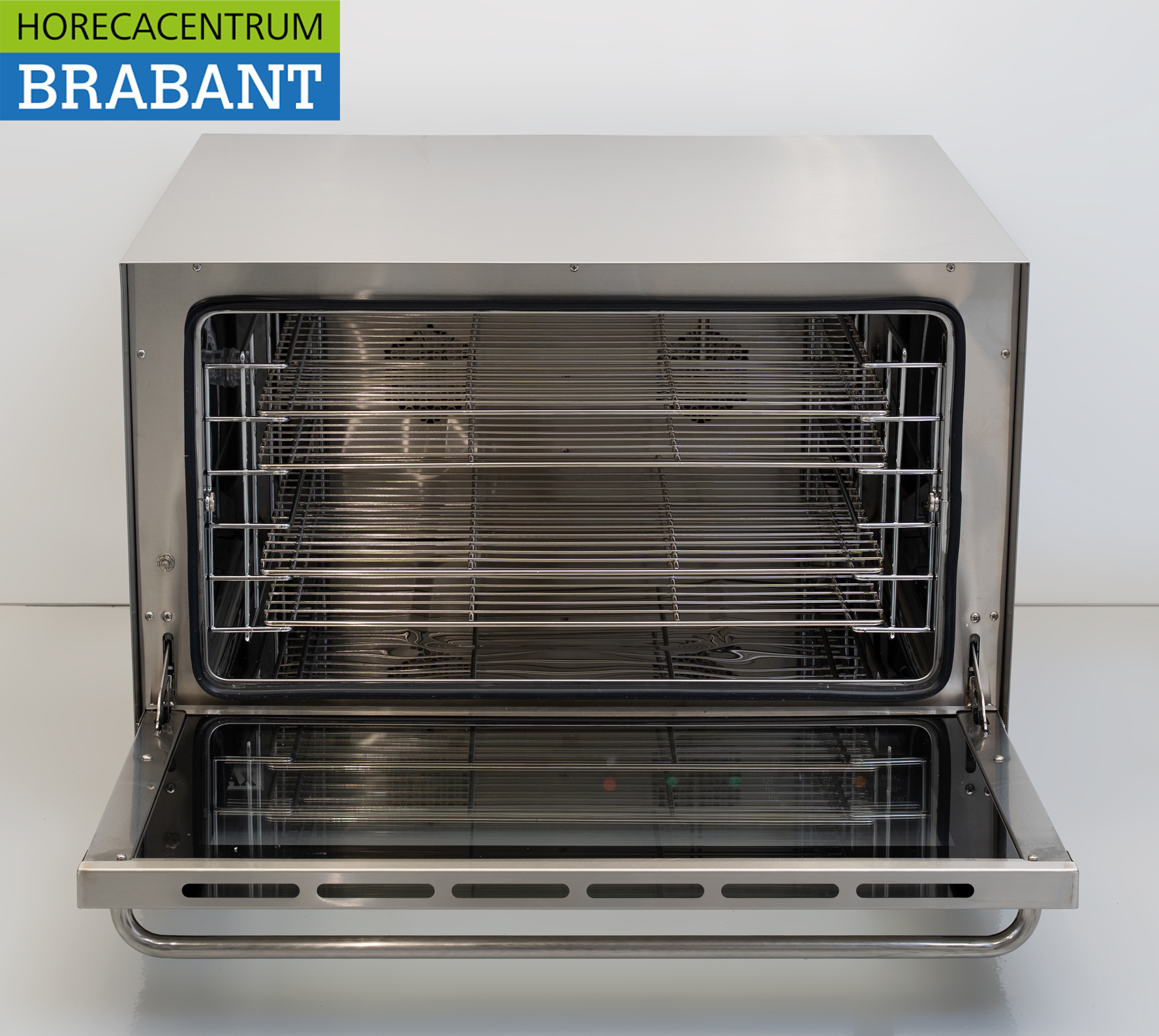 Stainless Steel Euromax Linea Nero Turbo 10904N Convection Oven 60 x 40 cm / 1/1GN 230V Commercial Kitchen - Image 4