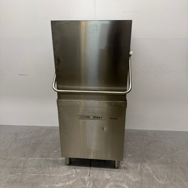 Stainless steel Walo Pass-through dishwasher with drain pump 400V Horeca