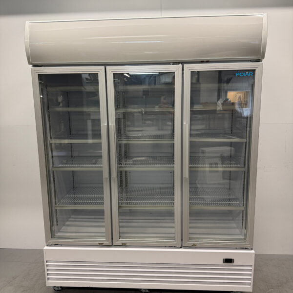 Polar Mobile 3 Glass Door Refrigerator 1300 liters 230V Catering