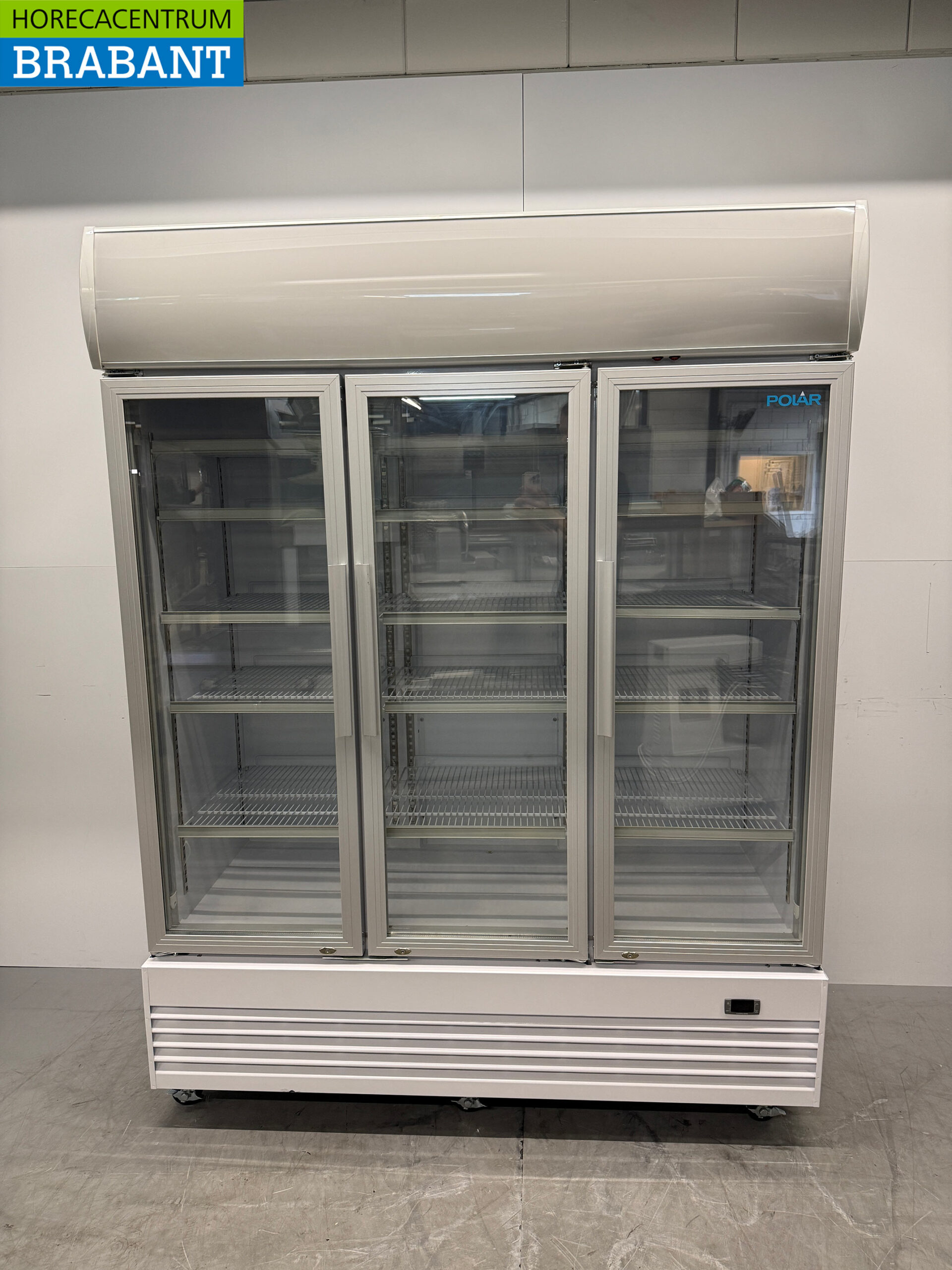 Polar Mobile 3 Glass Door Refrigerator 1300 liters 230V Catering