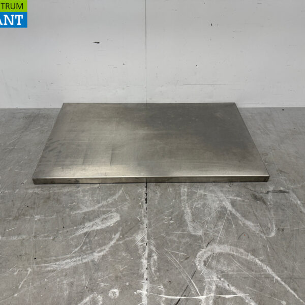 Stainless Steel Worktop Top 106 x 65 cm Horeca