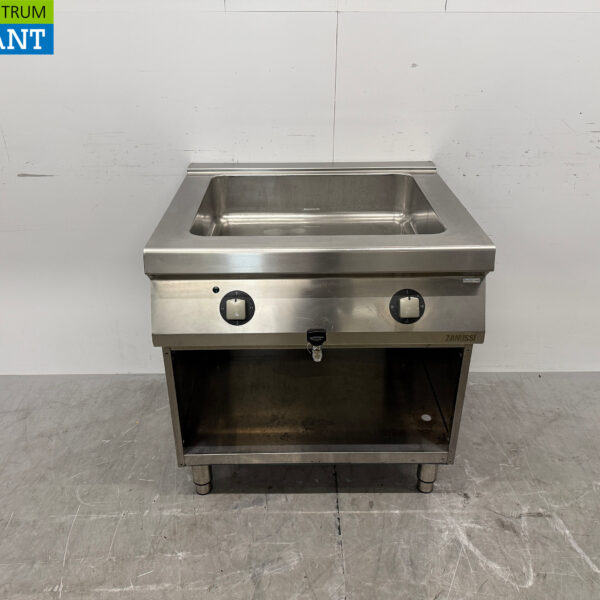 Stainless steel Zanussi Bain marie 2 x 1/1 GN 400V Horeca