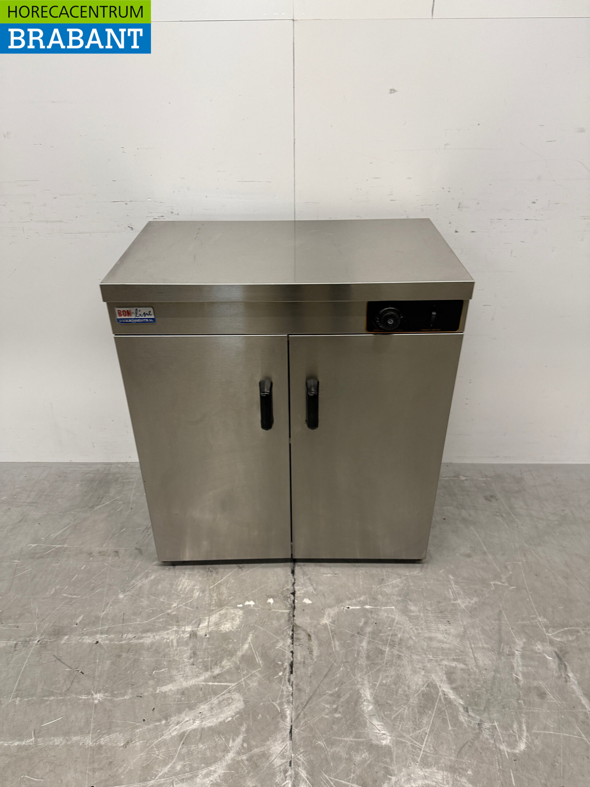 Stainless steel Bon-line Plate Warmer Warming Cabinet 75 cm 230V Catering
