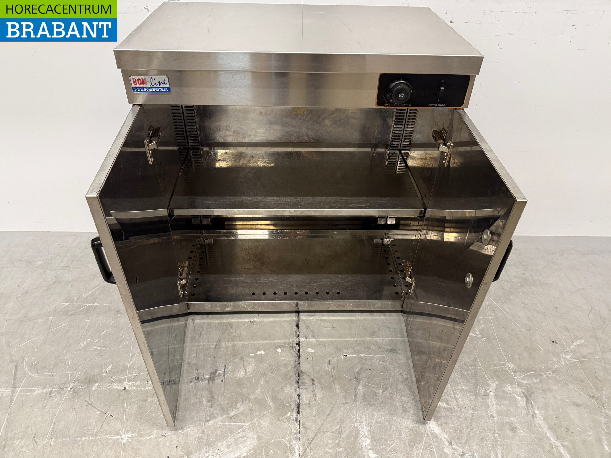 Stainless steel Bon-line Plate Warmer Warming Cabinet 75 cm 230V Catering - Image 4
