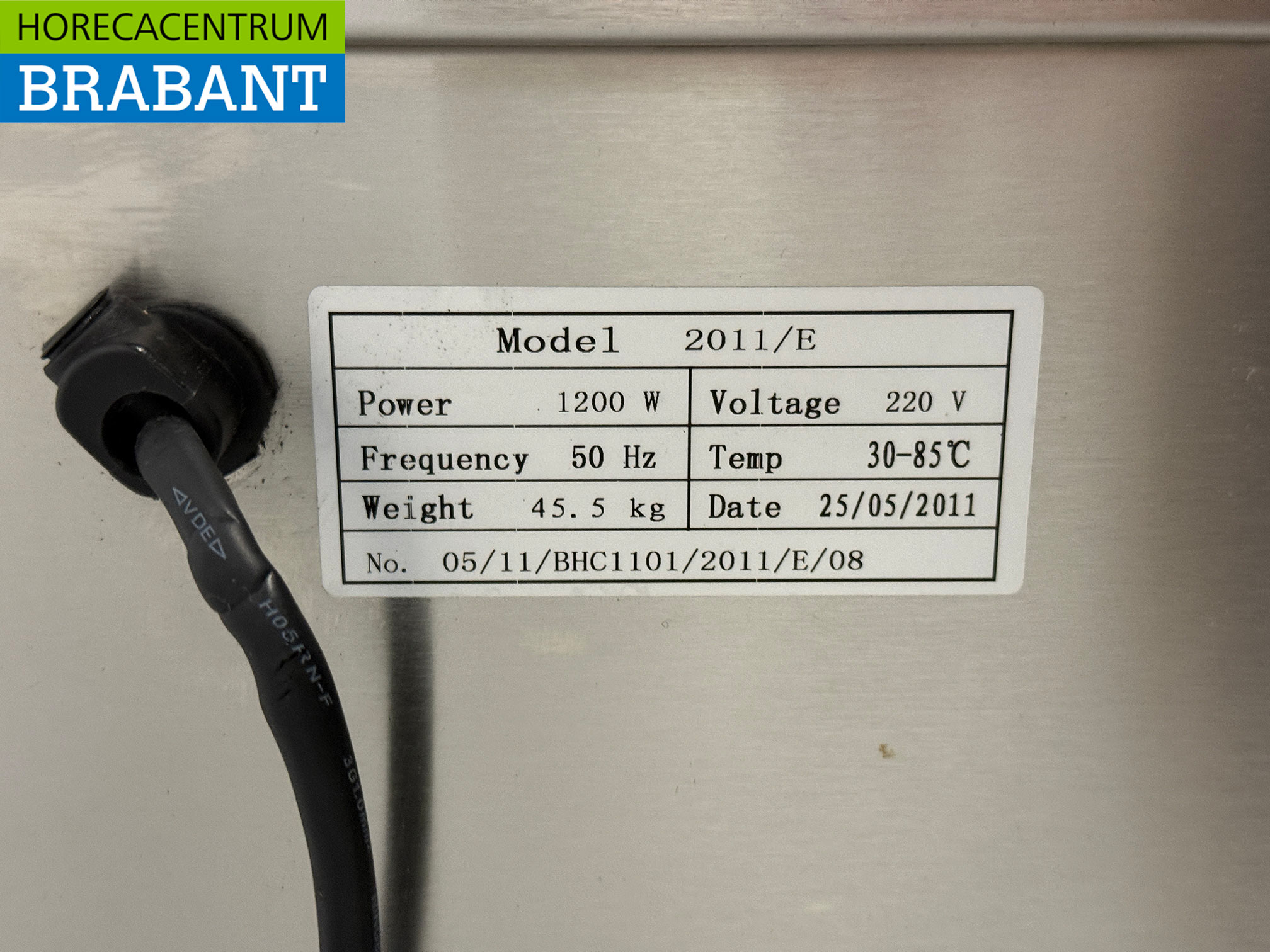 Stainless steel Bon-line Plate Warmer Warming Cabinet 75 cm 230V Catering - Image 5